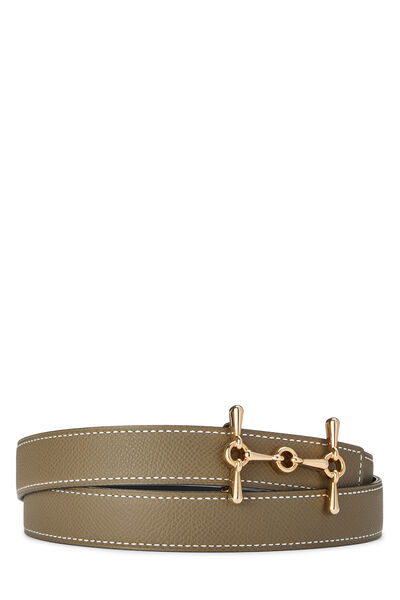 Etoupe Epsom Heritage Equestrian Belt 24mm 90