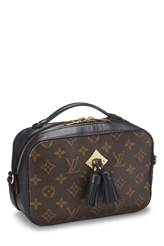 Black Monogram Canvas Saintonge, , large image number 1