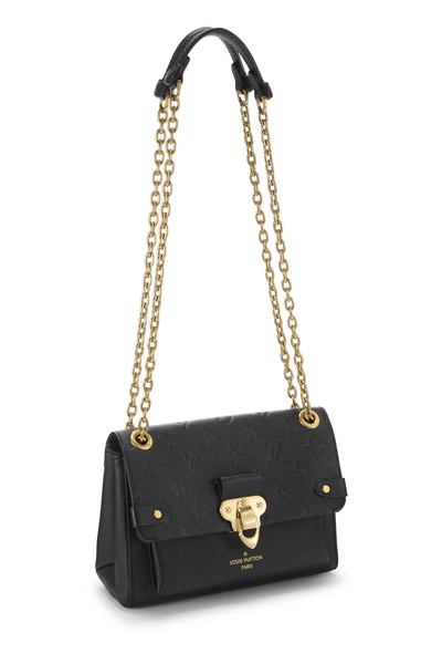 Louis Vuitton Black Monogram Empreinte Leather Vavin BB NM — photo 2