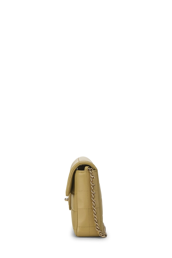 Beige Lambskin Chocolate Bar East/West Medium, , large image number 2