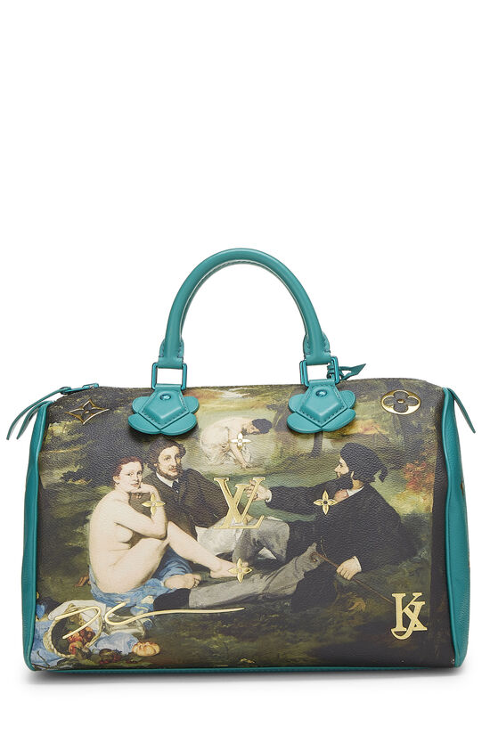 Louis Vuitton Limited Edition Coated Canvas Jeff Koons Van Gogh