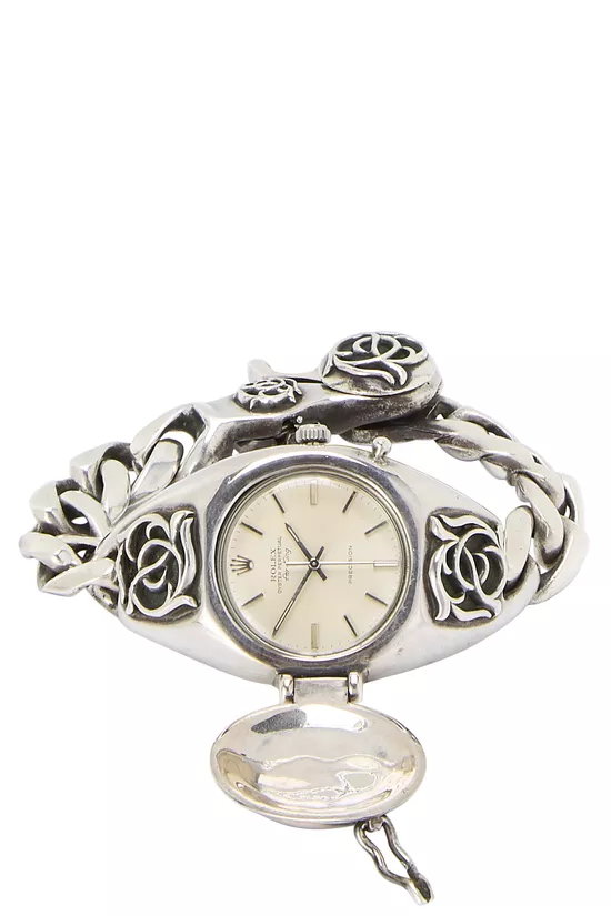 Rolex x Chrome Hearts Stainless Steel Air-King Custom Band 35mm, , large image number 3