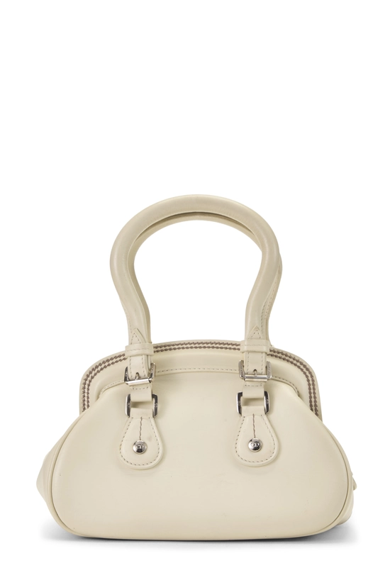 White Calfskin Detective Mini, , large image number 3