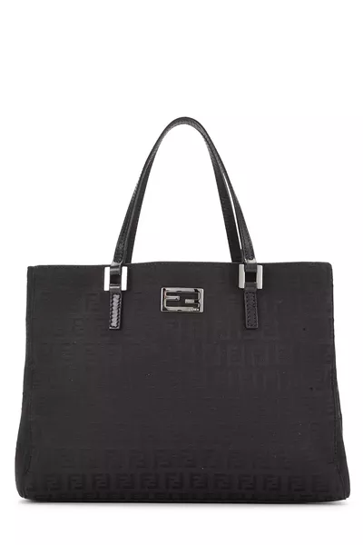 Black Zucchino Canvas Tote Small