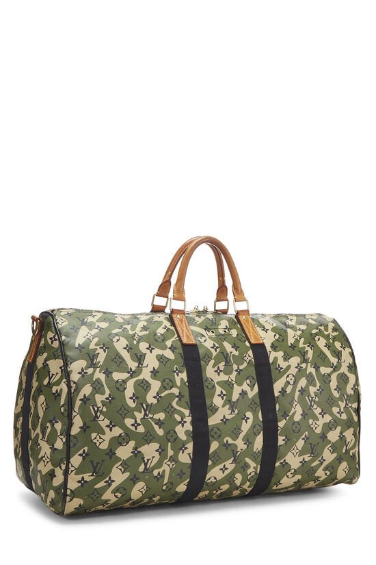 Louis Vuitton Monogramouflage Keepall 55 Bag