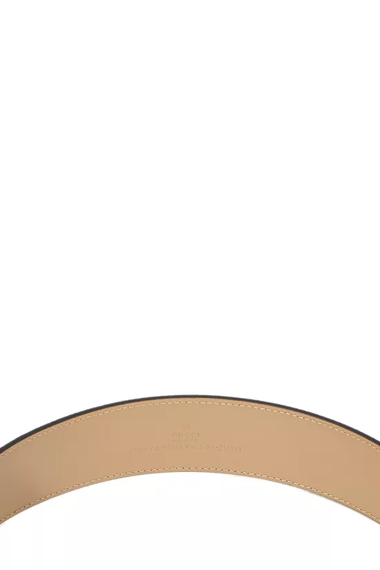 Beige GG Supreme Marmont Belt 75, , large image number 3