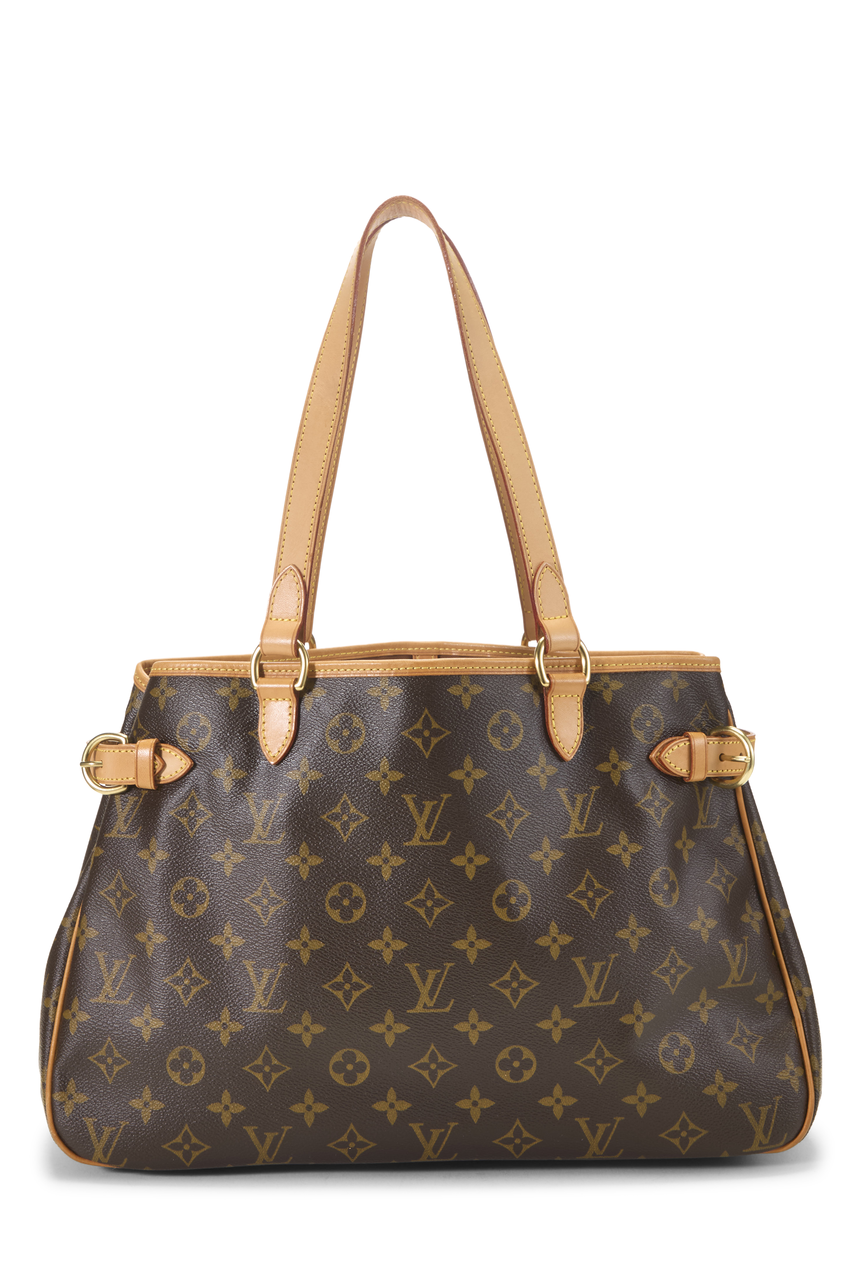 Women's Louis Vuitton Monogram Canvas Batignolles Horizontal in Brown
