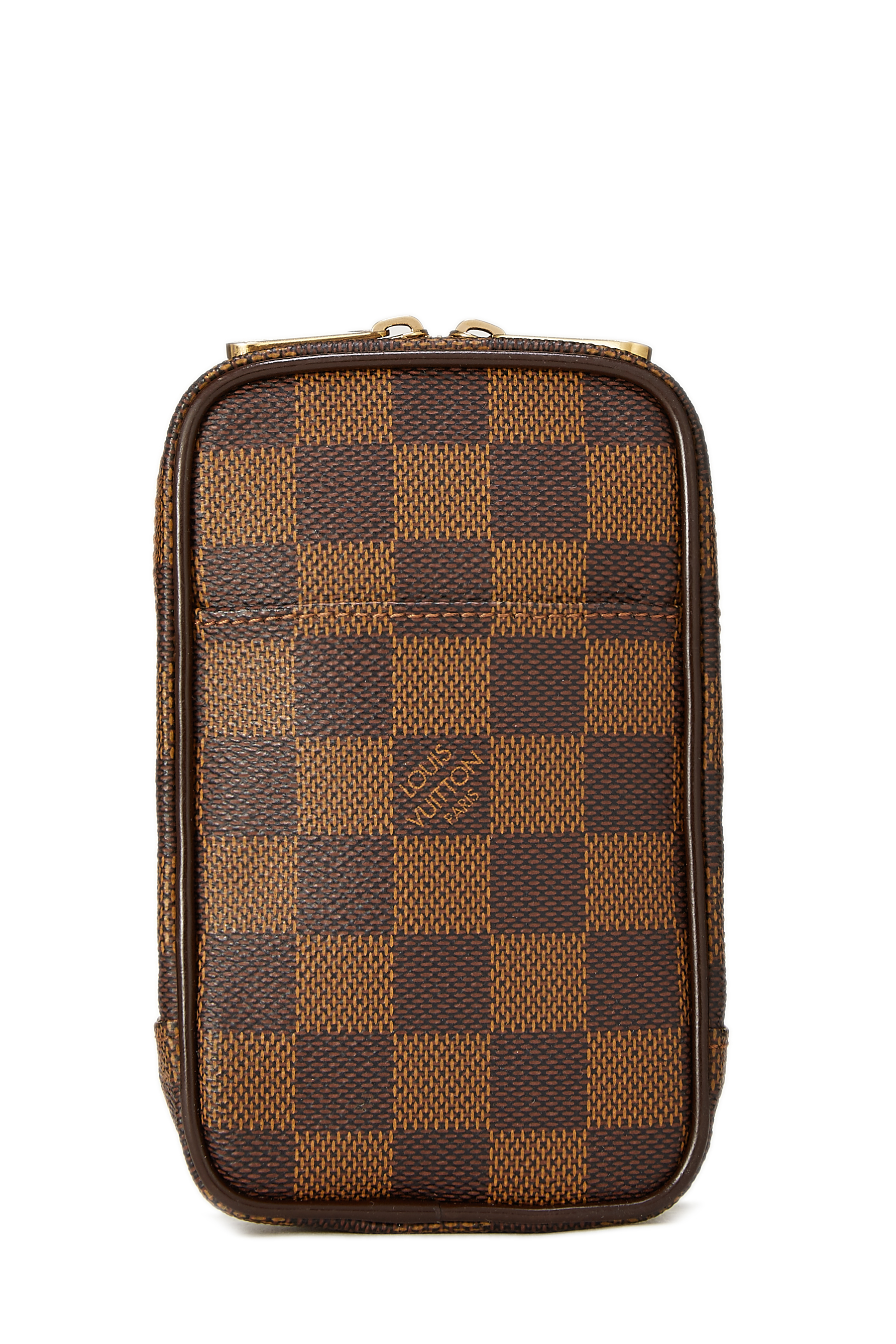 Women's Louis Vuitton Damier Ebene Etui Okapi GM in Brown GM