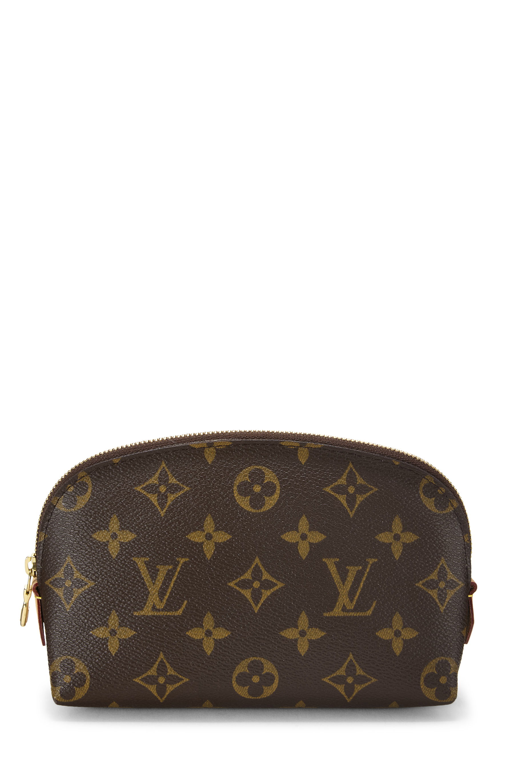 Women's Louis Vuitton Monogram Canvas Pochette Cosmetique in Brown