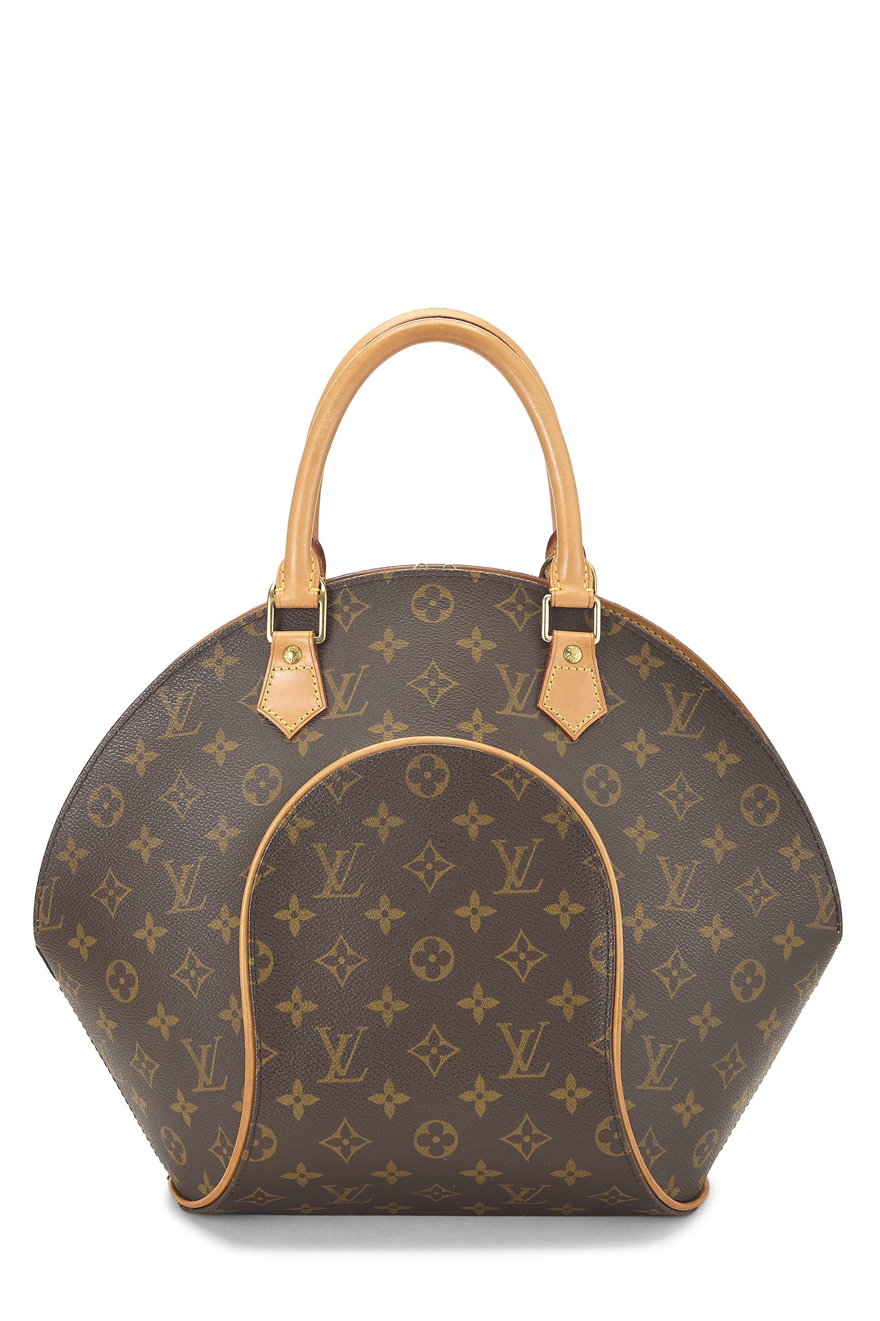 Women's Louis Vuitton Monogram Canvas Ellipse MM in Brown MM