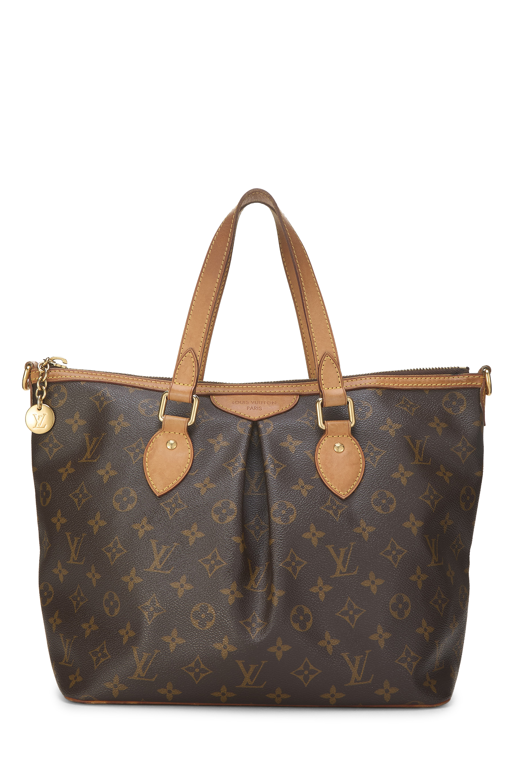 Women's Louis Vuitton Monogram Canvas Palermo PM in Brown PM