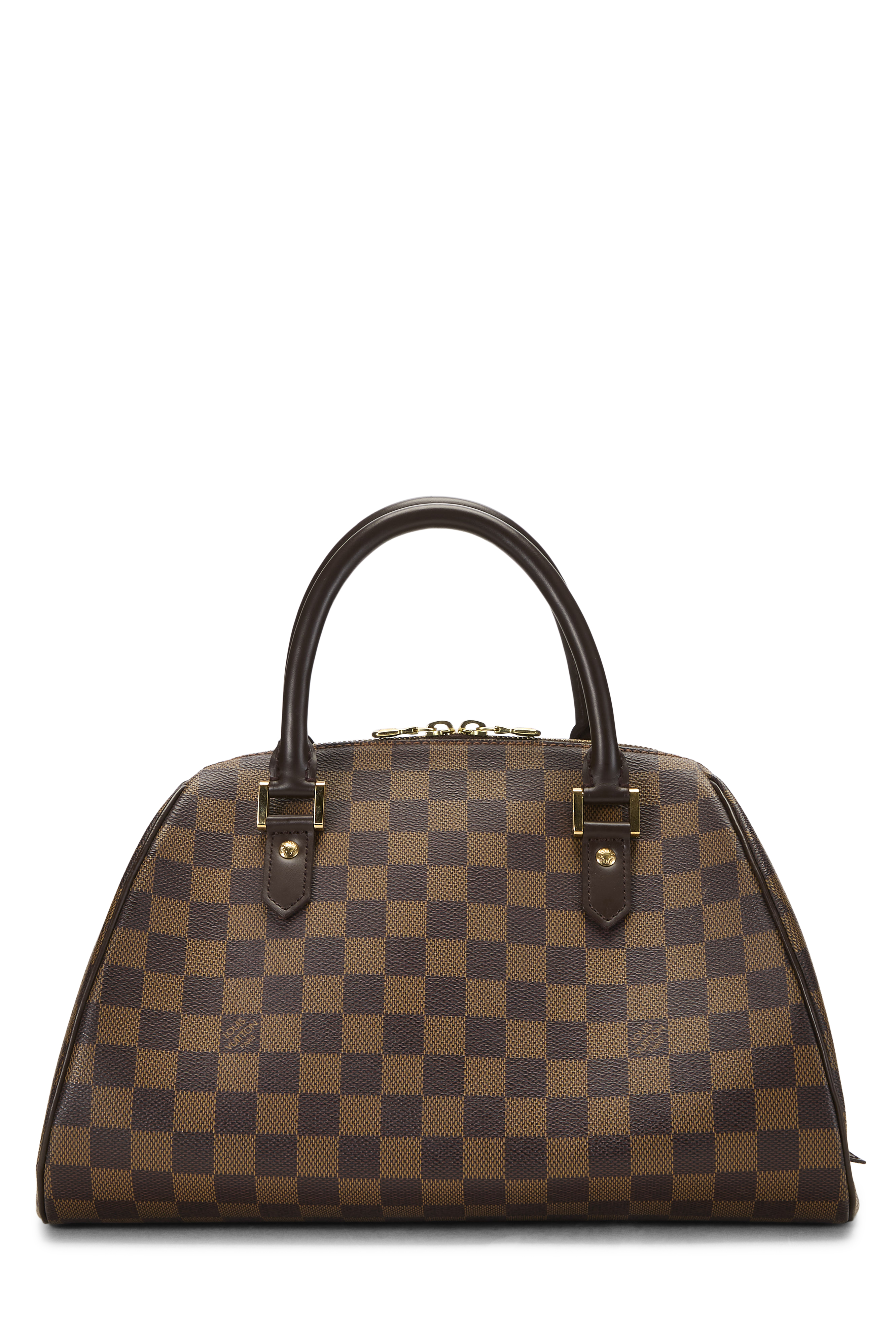Women's Louis Vuitton Damier Ebene Ribera MM in Brown MM