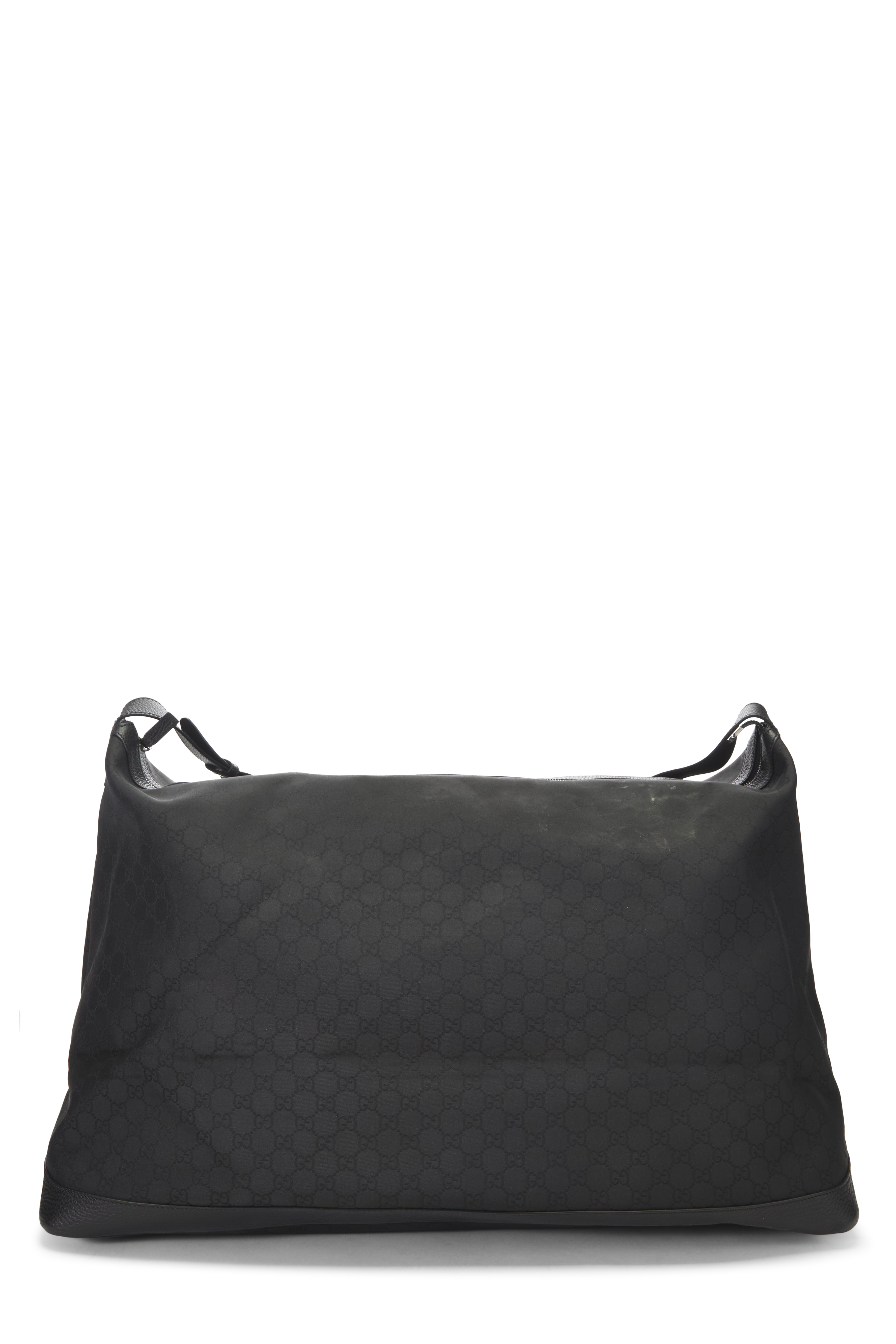 Women's Gucci Black GG Nylon Weekender XL in Black XL