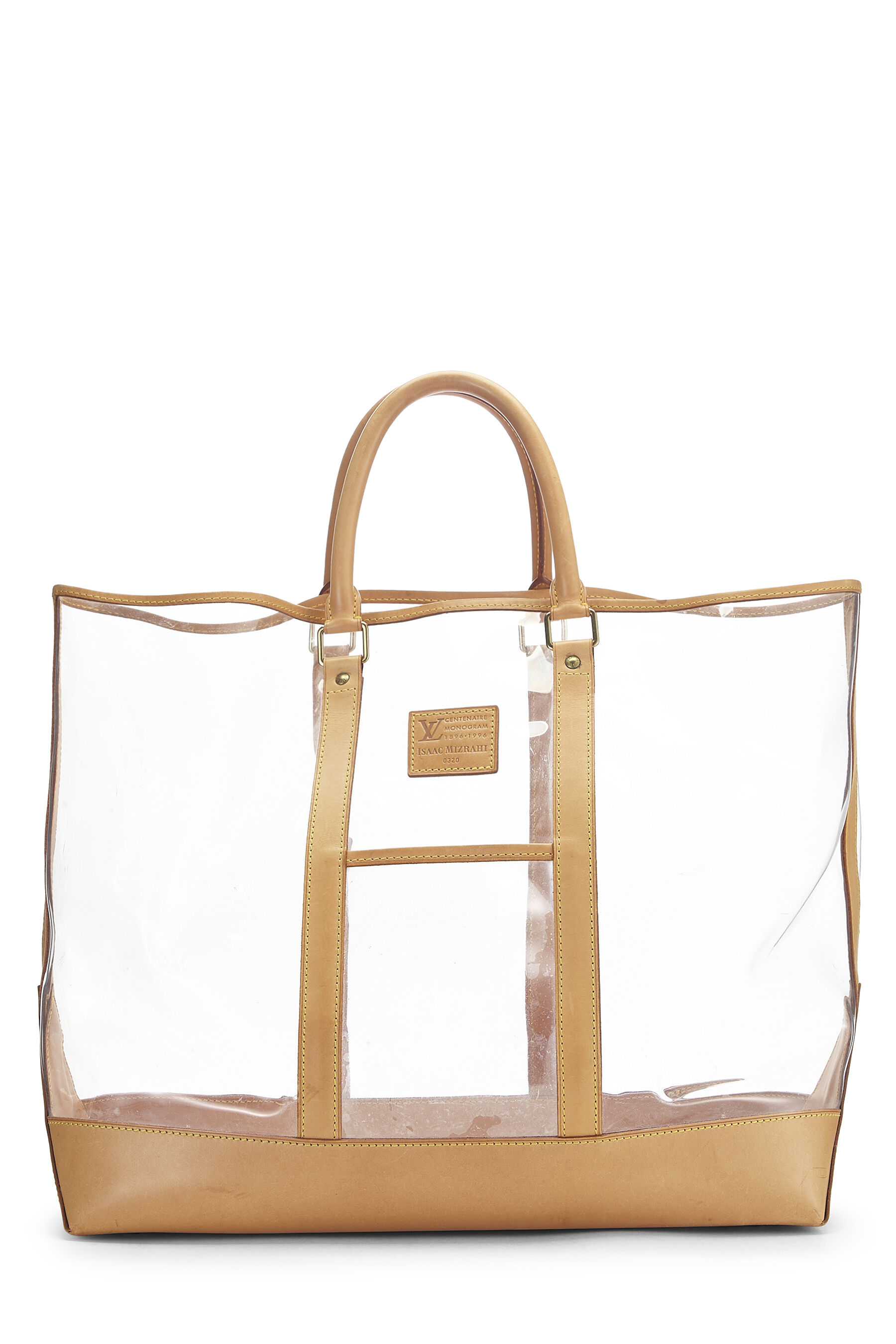 Women's Louis Vuitton Isaac Mizrahi x Louis Vuitton Clear Vinyl Sac Weekender in Clear