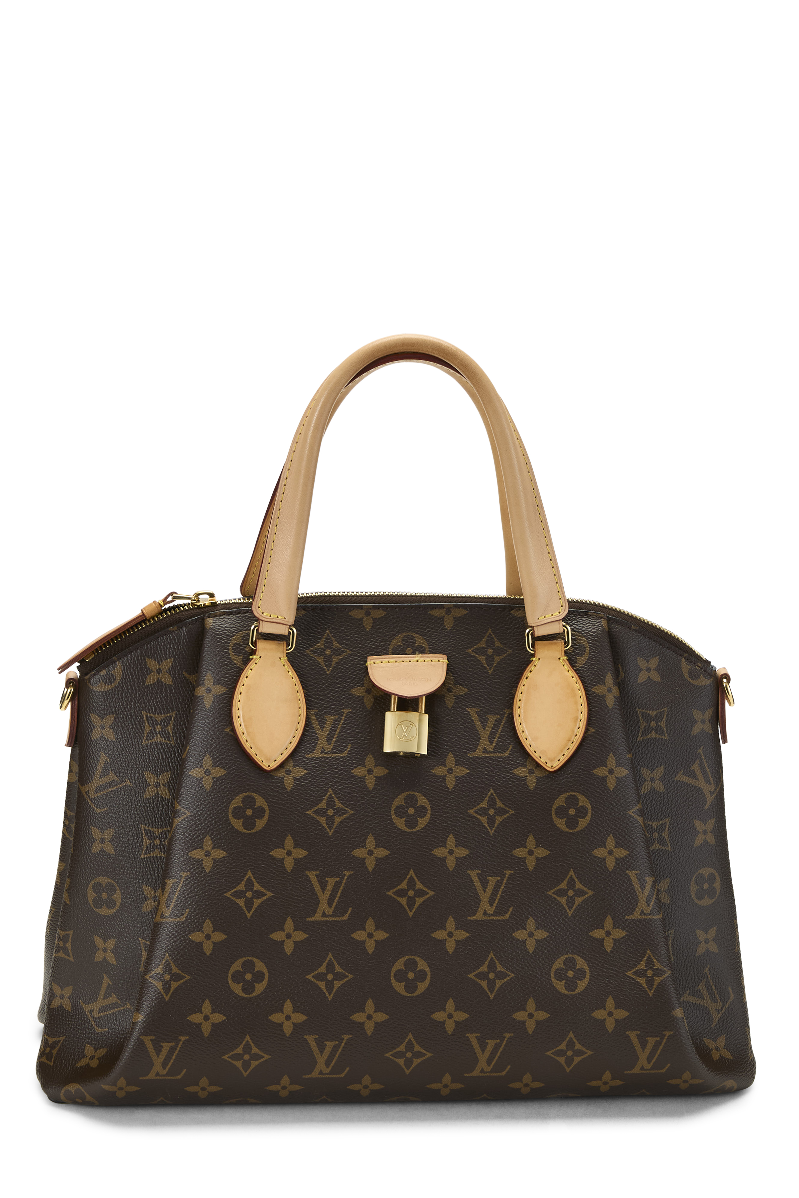 Women's Louis Vuitton Monogram Canvas Rivoli MM NM in Brown MM