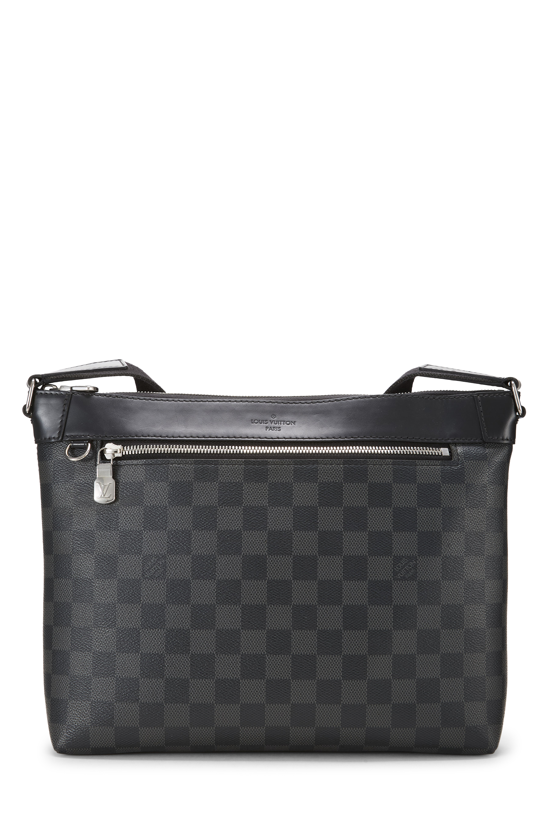Women's Louis Vuitton Damier Graphite Mick PM NM in Black PM