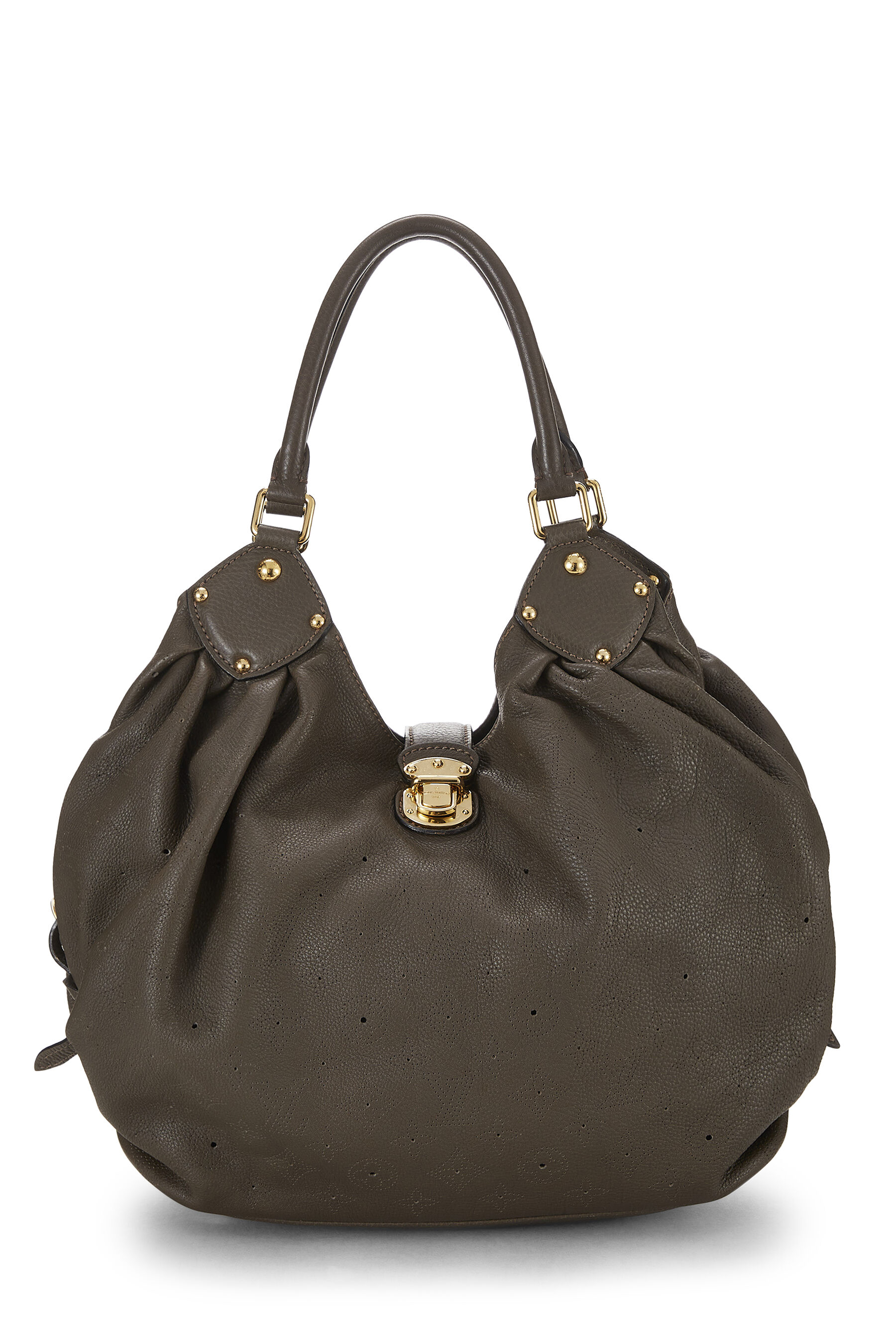 Women's Louis Vuitton Grey Monogram Mahina Large in Grey