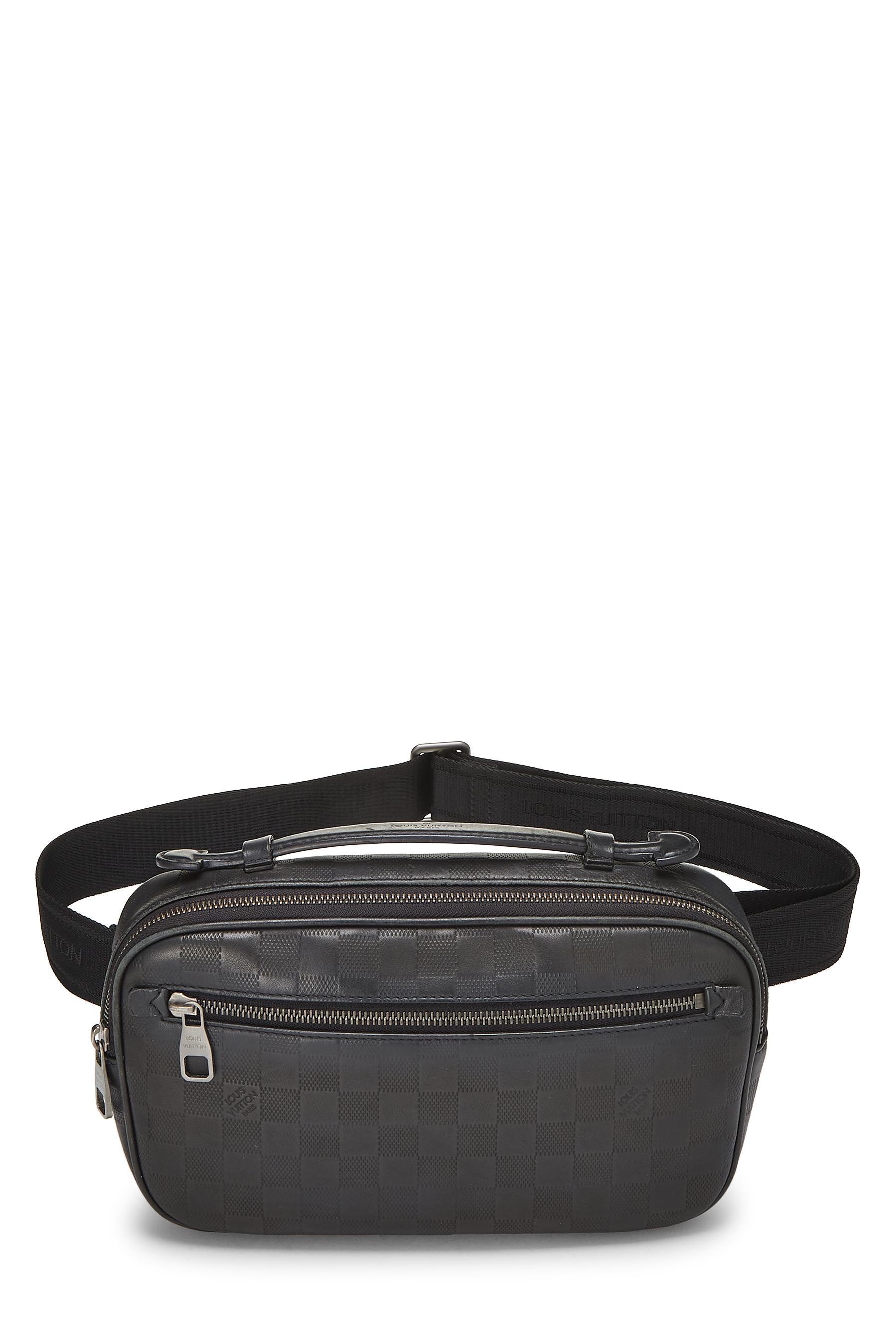 Women's Louis Vuitton Damier Infini Ambler in Black