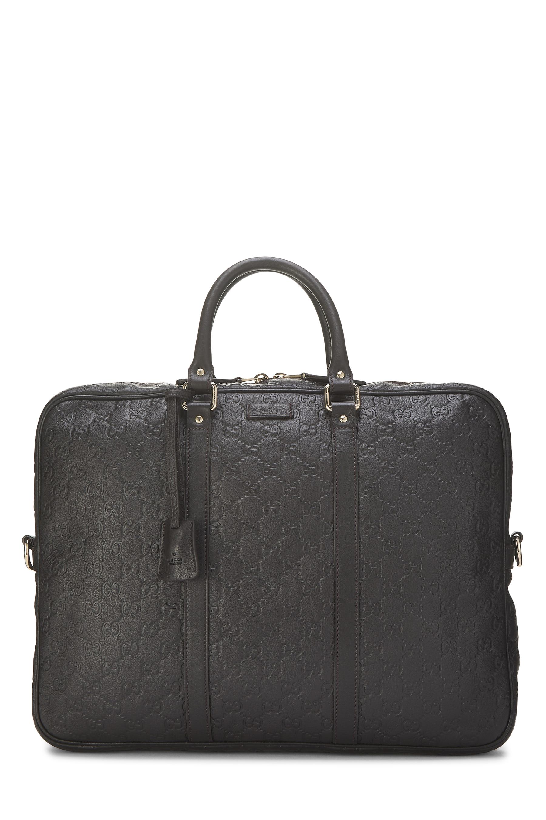 Women's Gucci Brown Guccissima Briefcase in Brown