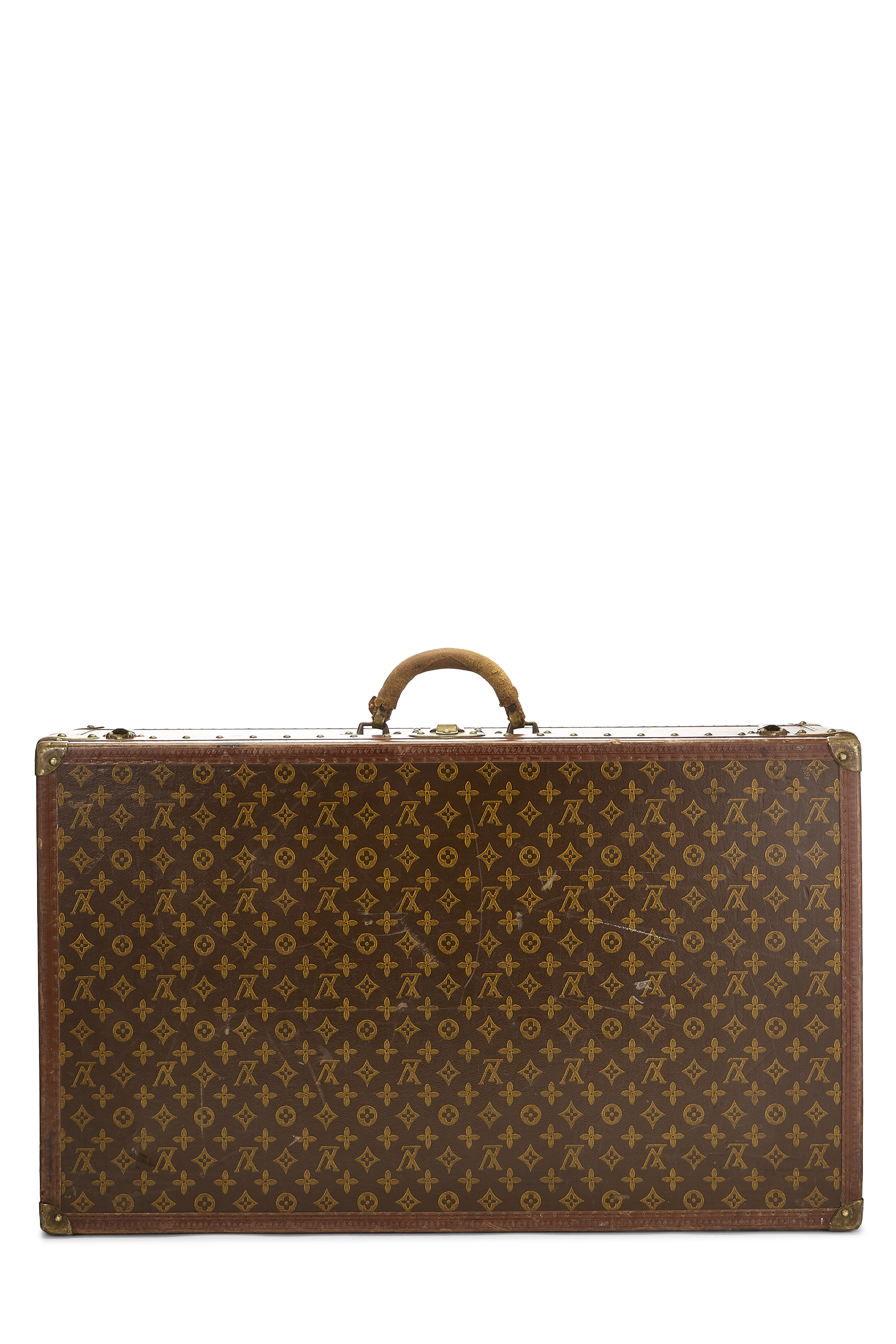 Women's Louis Vuitton Monogram Canvas Trunk in Brown