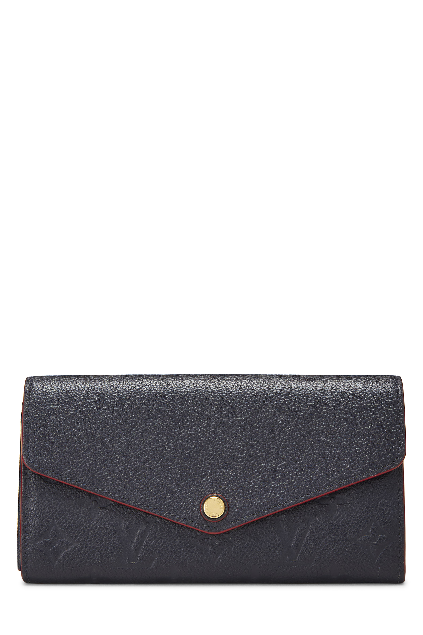 Women's Louis Vuitton Bleu Infini Monogram Empreinte Sarah NM in Navy