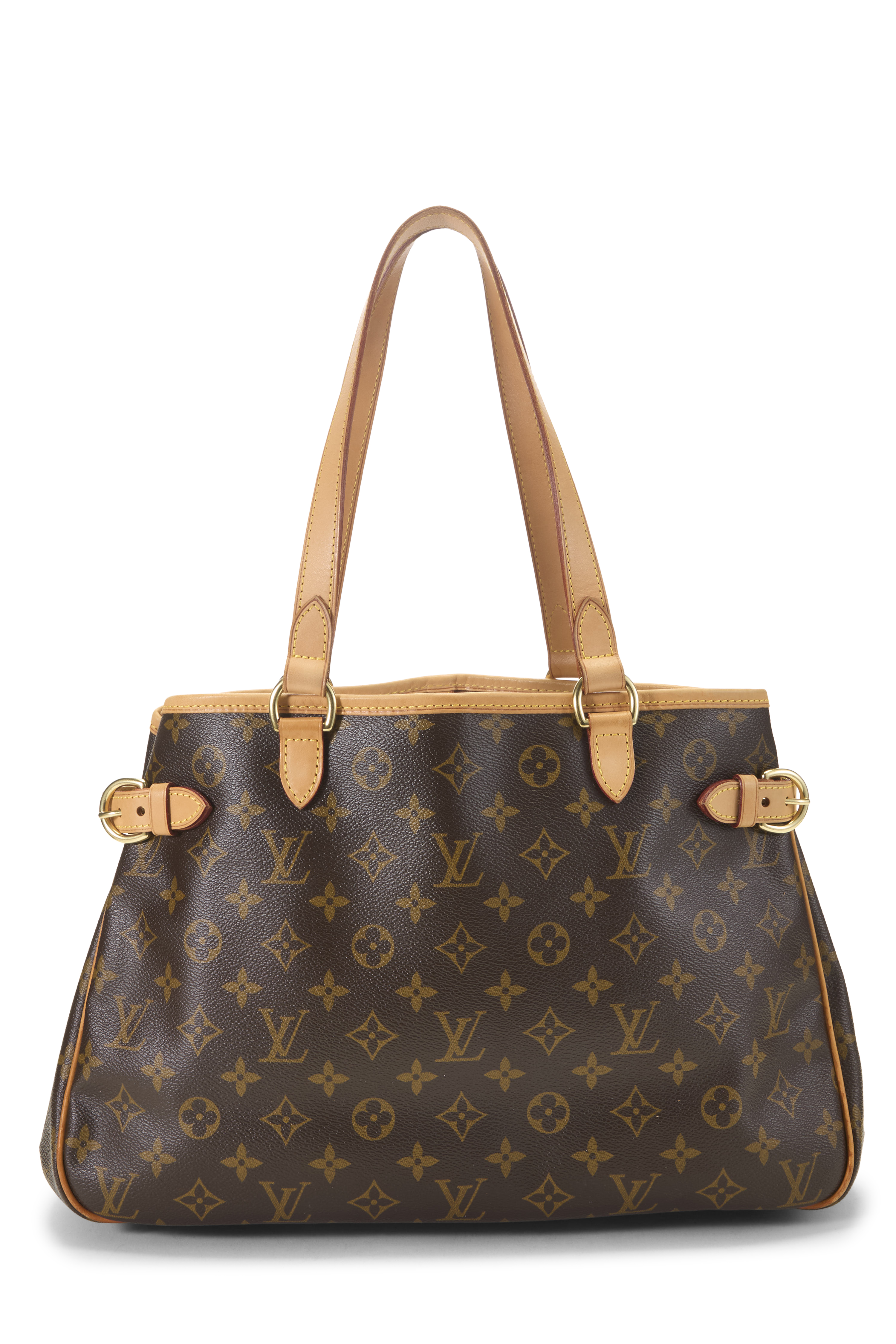 Women's Louis Vuitton Monogram Canvas Batignolles Horizontal in Brown