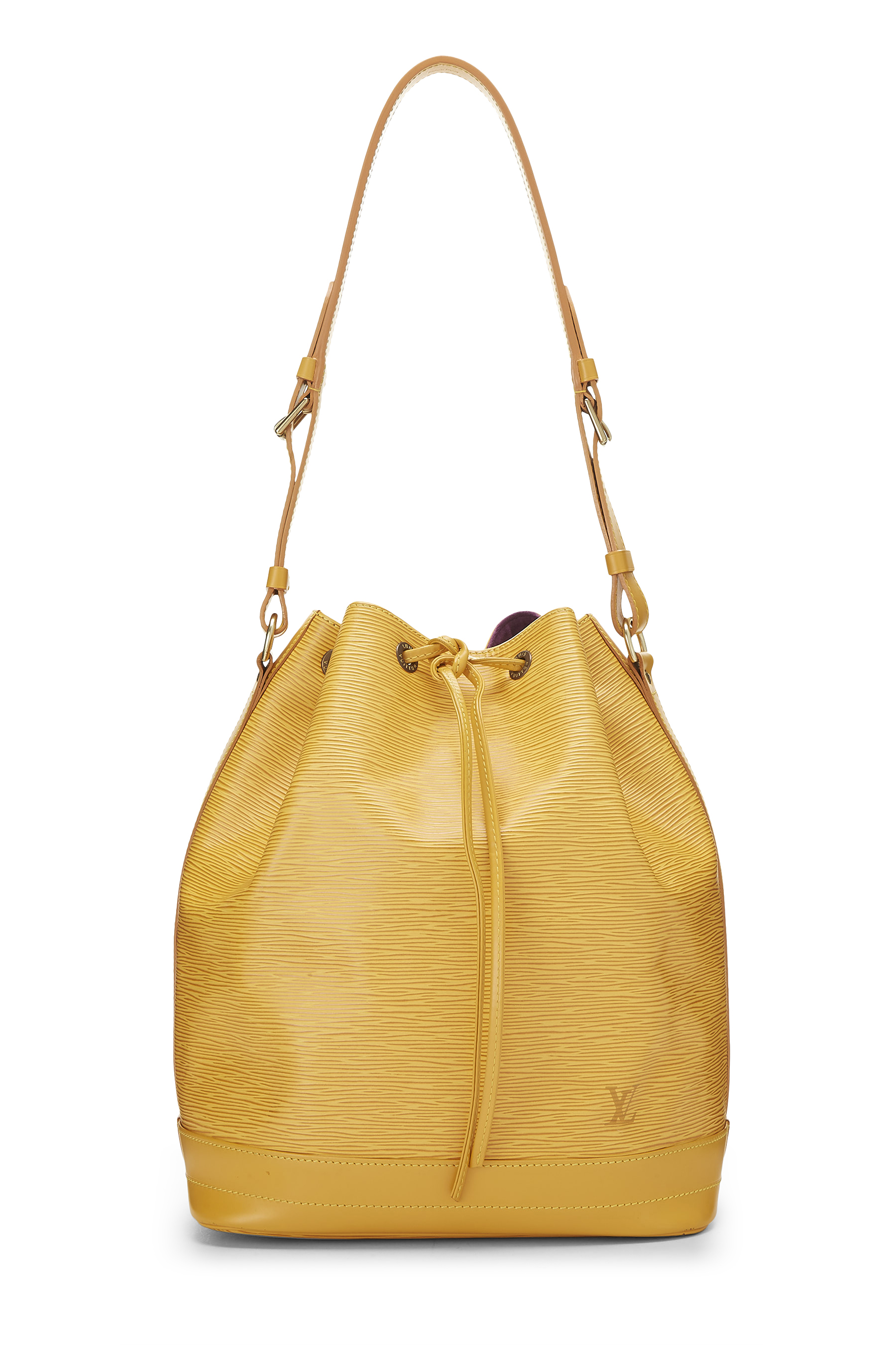 Women's Louis Vuitton Mimosa Epi Noé in Yellow