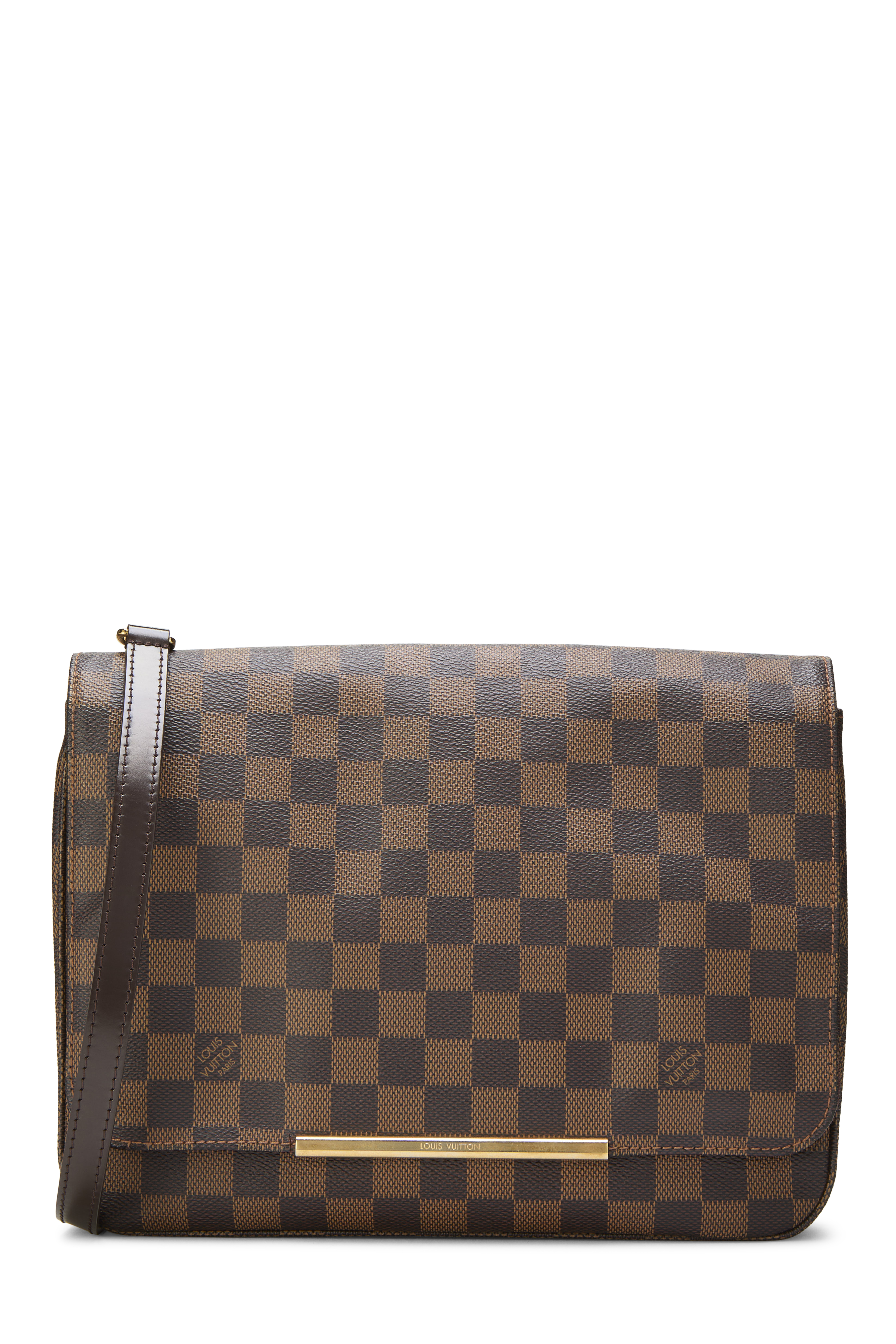 Women's Louis Vuitton Damier Ebene Hoxton GM in Brown GM