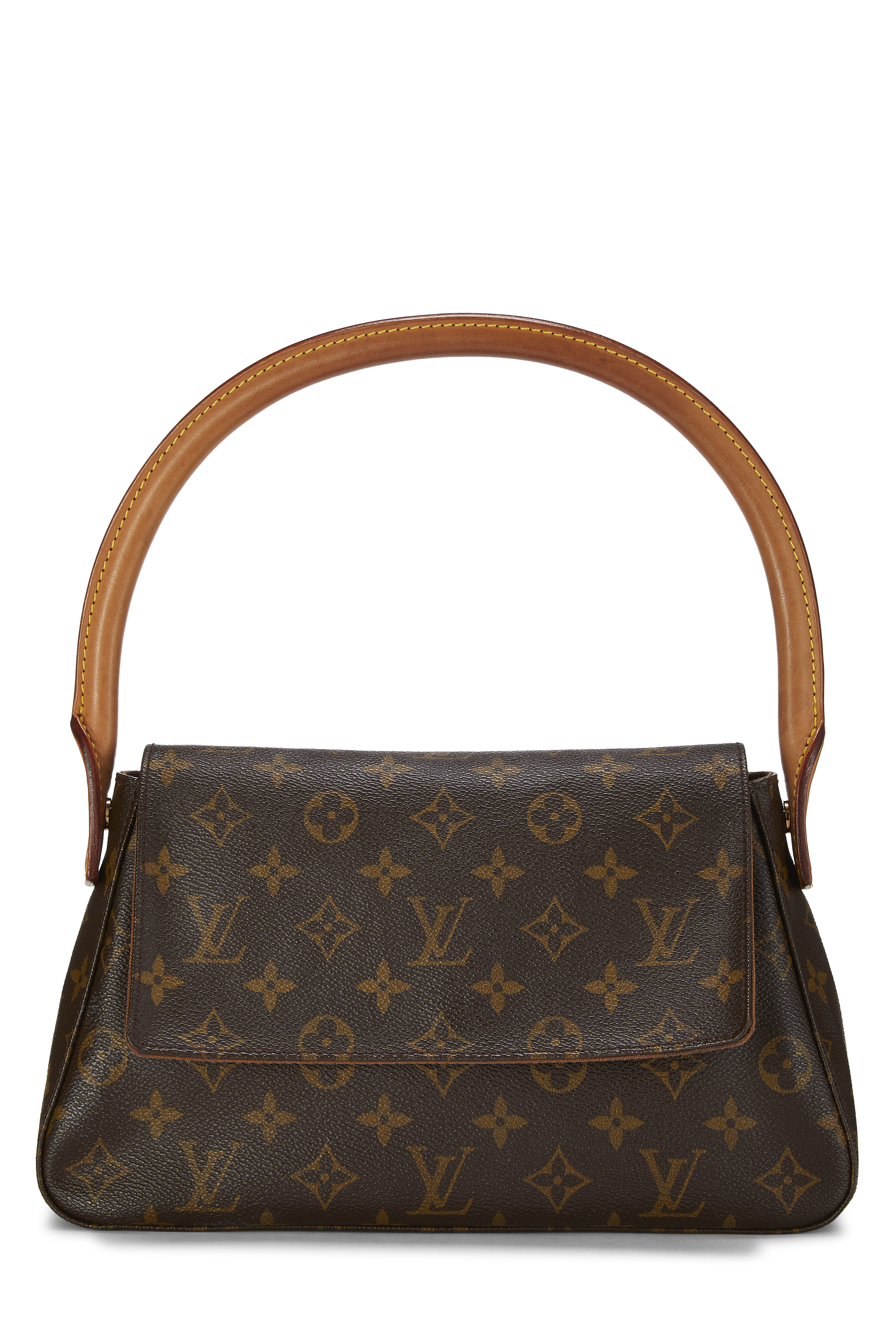 Women's Louis Vuitton Monogram Canvas Looping PM in Brown PM