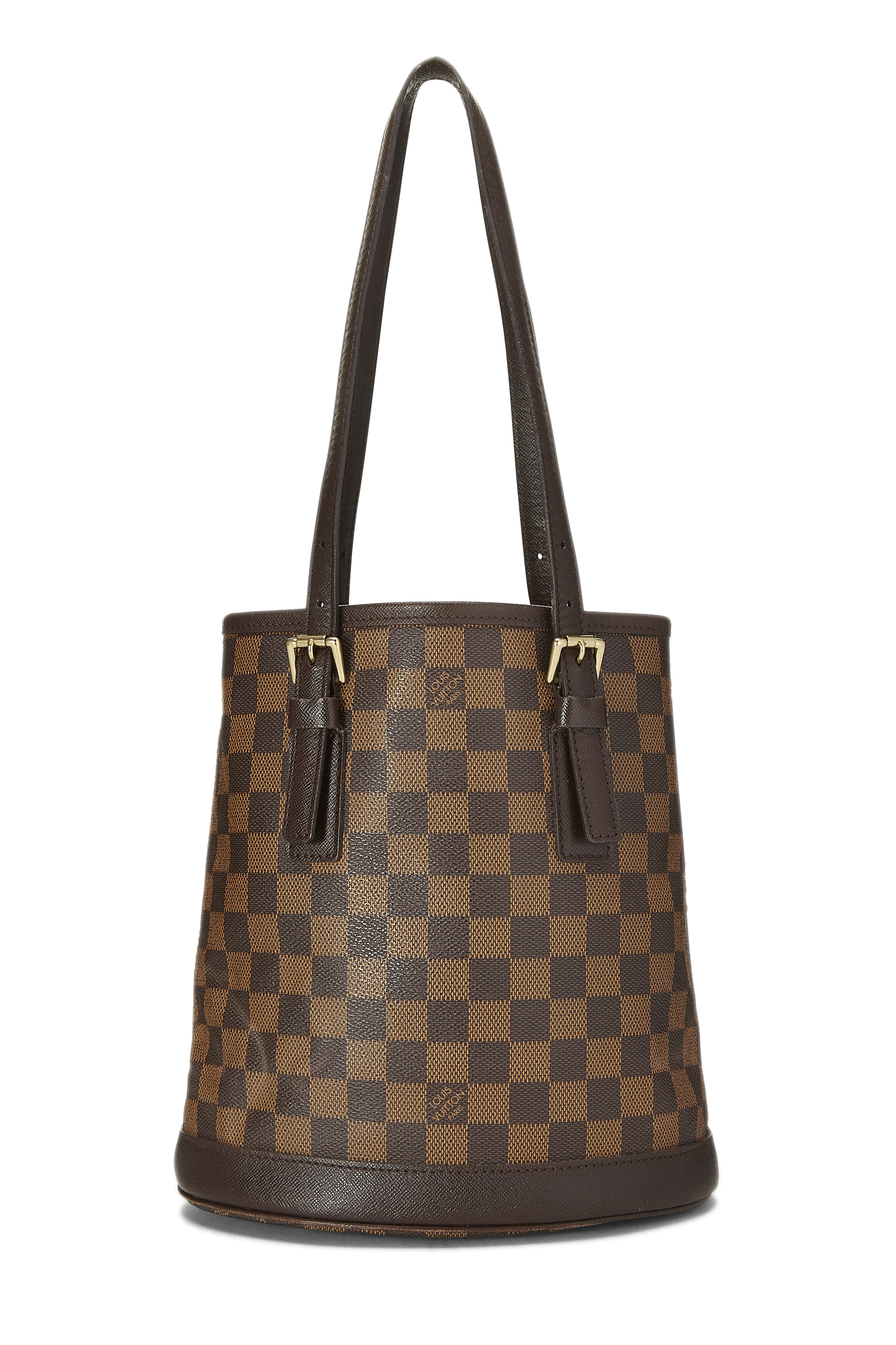 Women's Louis Vuitton Damier Ebene Marais in Brown