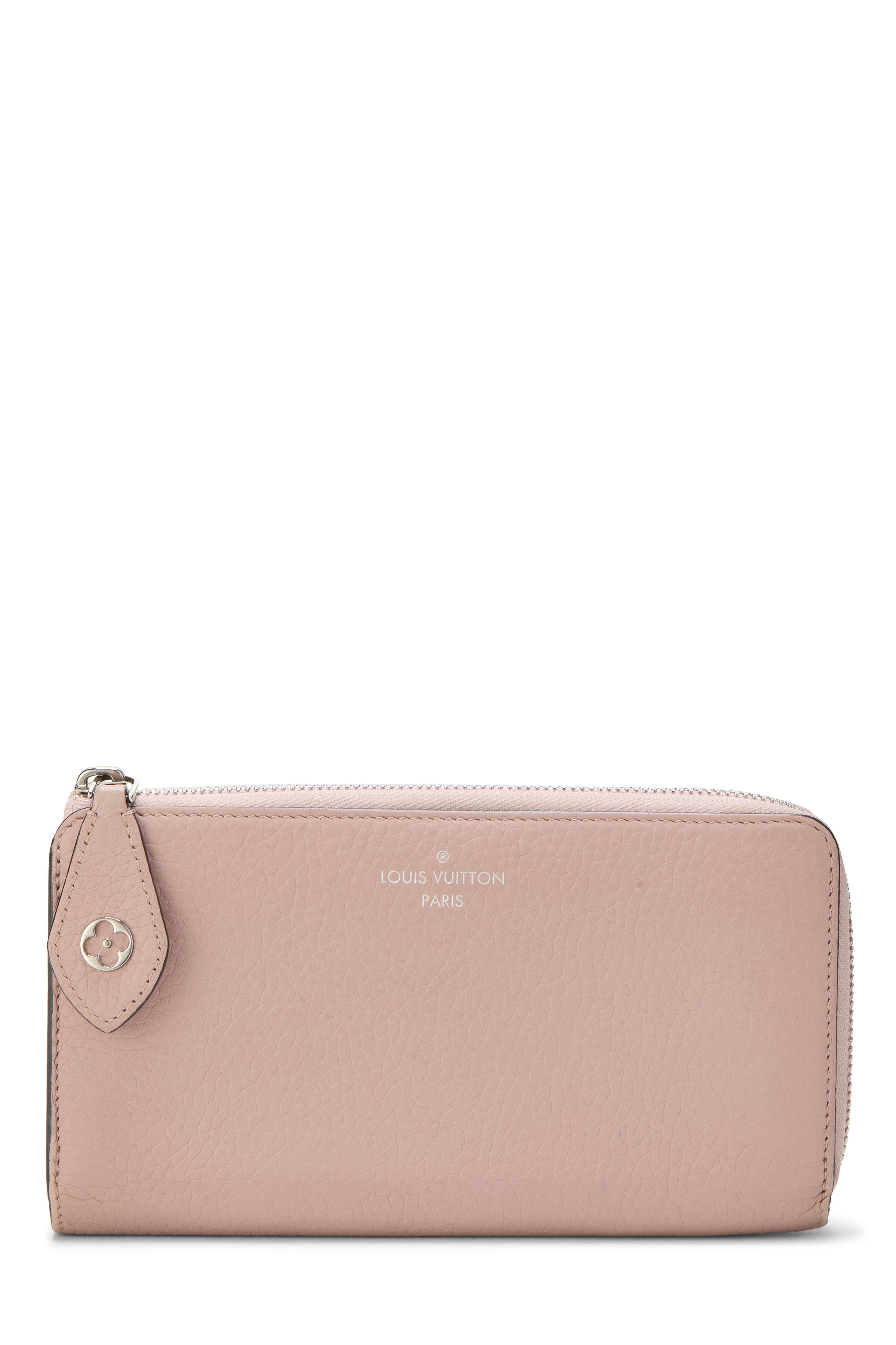 Women's Louis Vuitton Pink Taurillon Comete Wallet in Pink