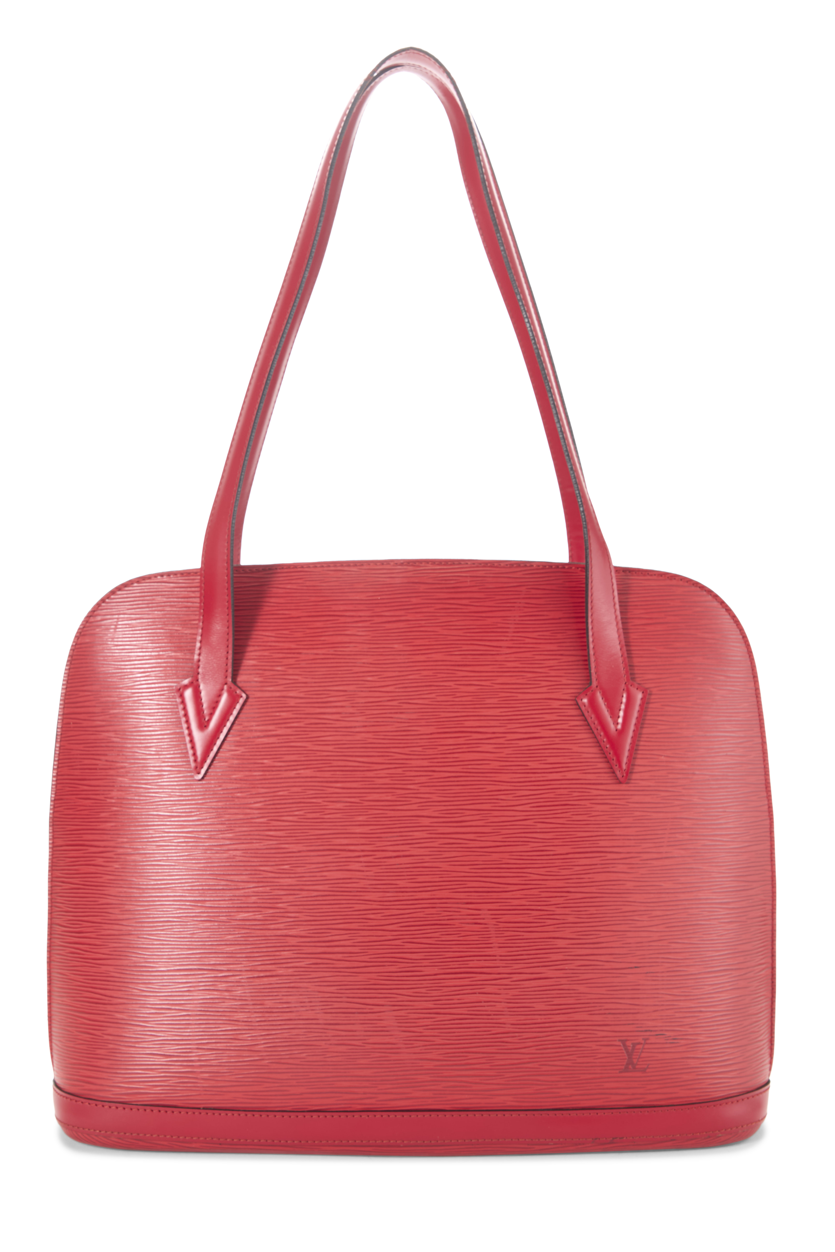 Women's Louis Vuitton Red Epi Lussac in Red