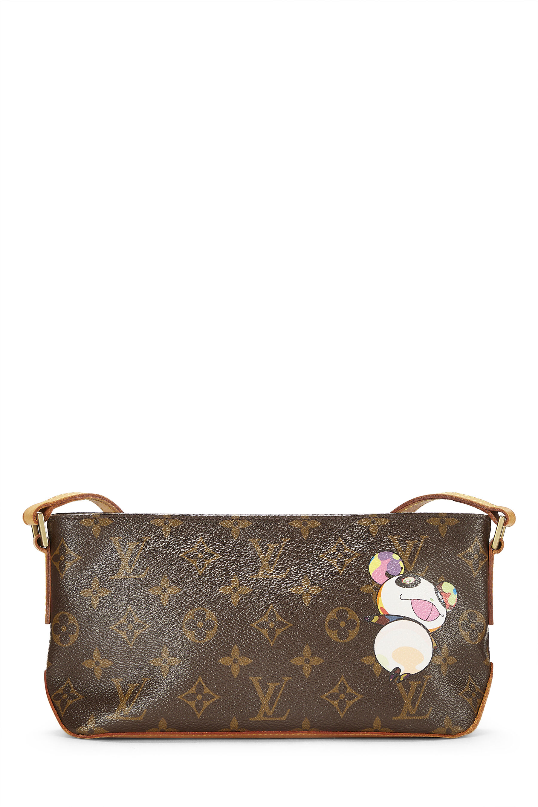 Women's Louis Vuitton Takashi Murakami x Louis Vuitton Monogram Canvas Panda Trotteur in Brown