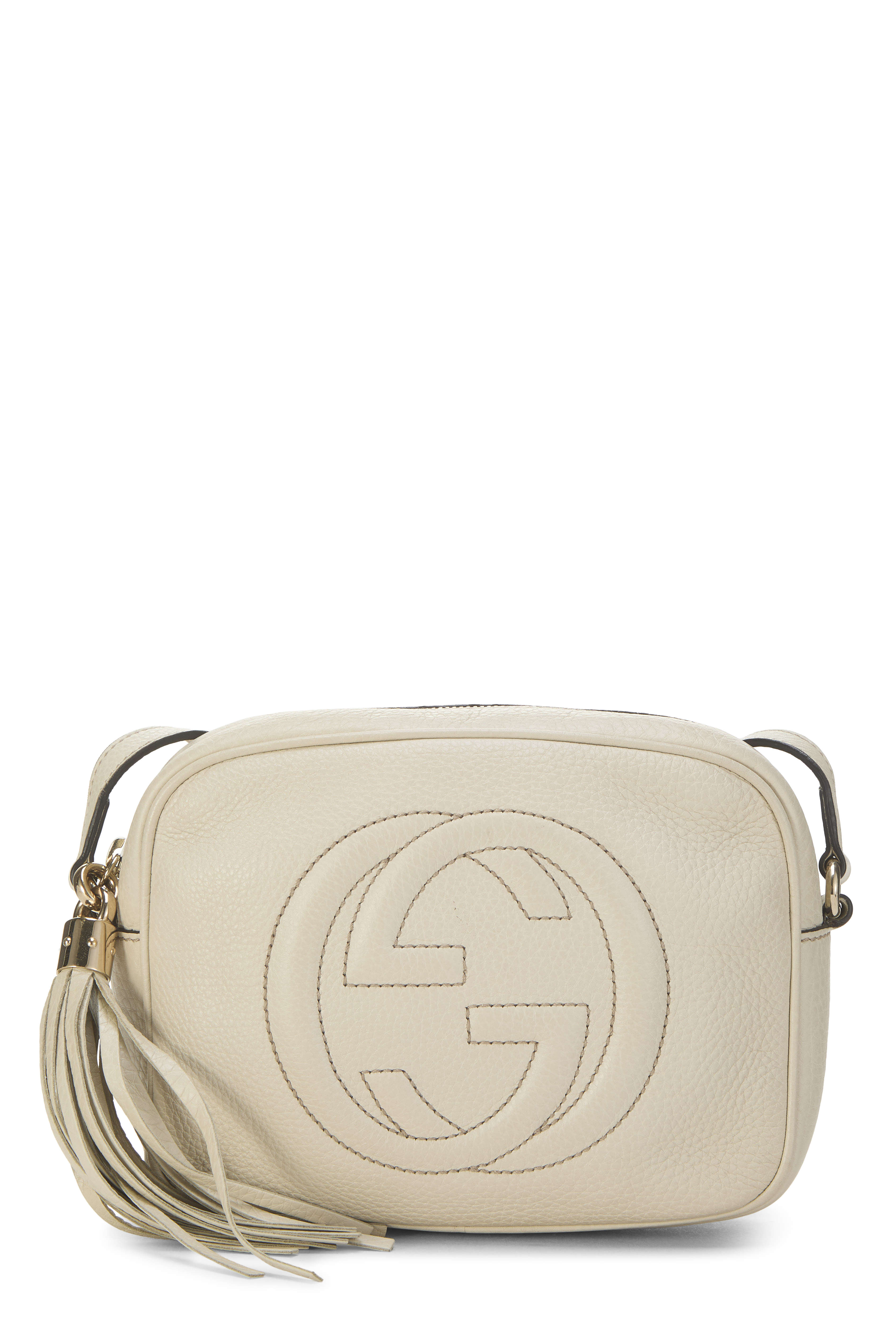 Women's Gucci White Leather Soho Disco in White
