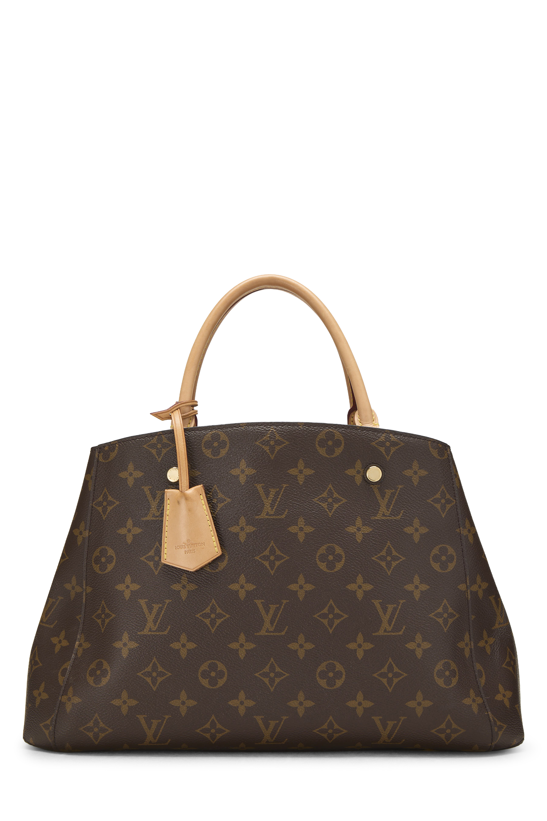 Women's Louis Vuitton Monogram Canvas Montaigne MM in Brown MM