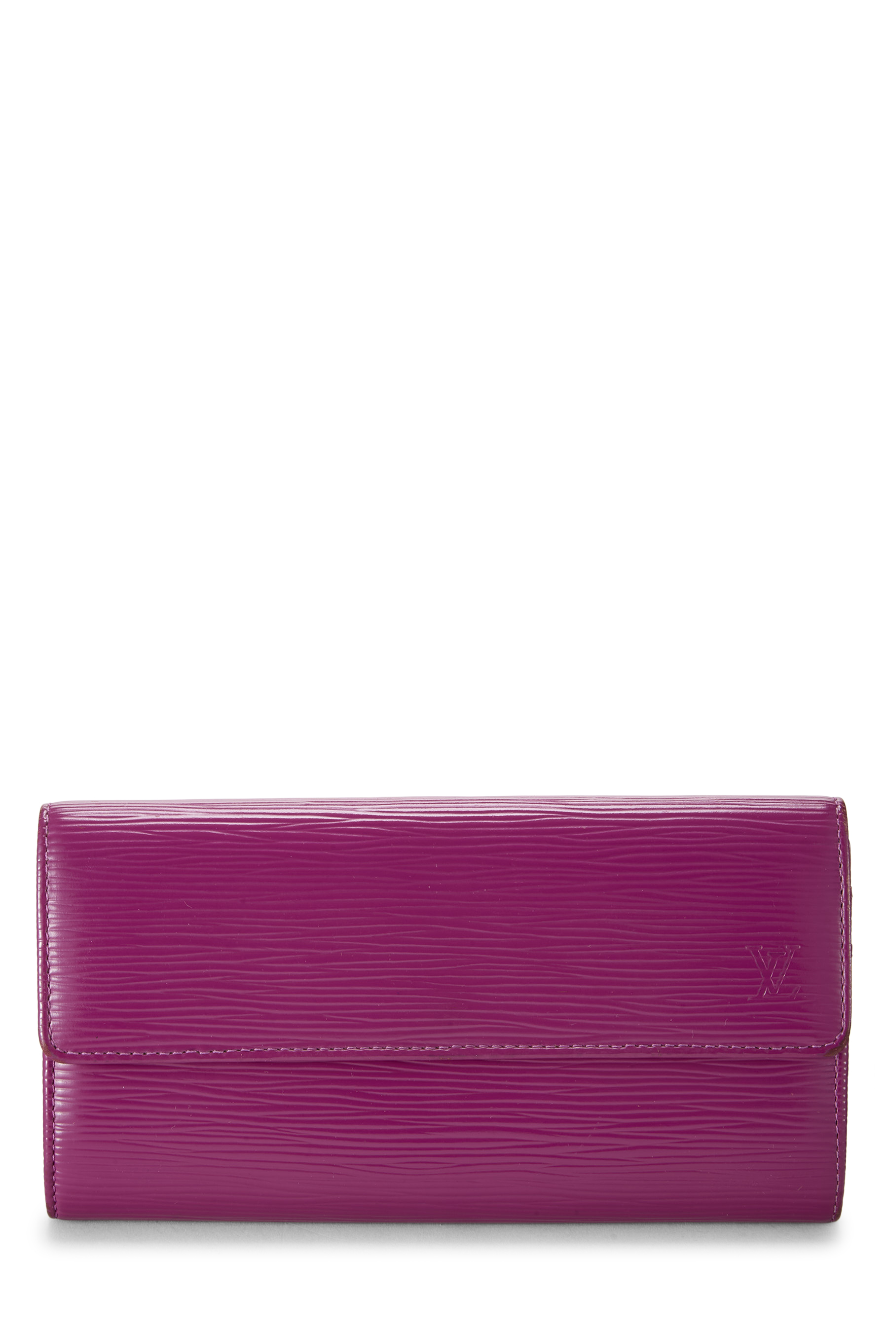 Women's Louis Vuitton Pink Epi Sarah Wallet in Pink