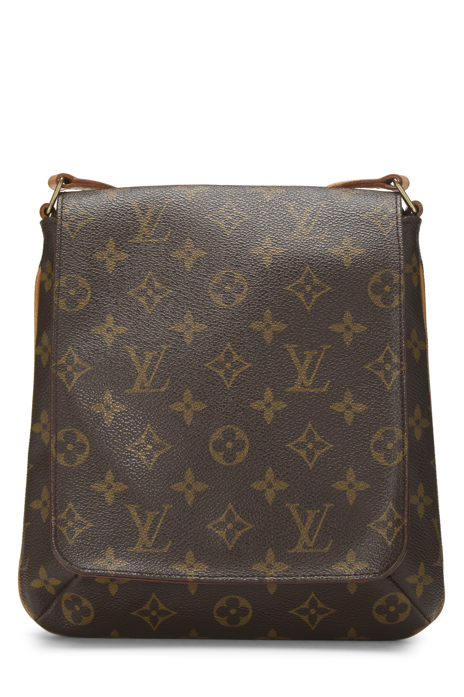 Women's Louis Vuitton Monogram Canvas Musette Salsa in Brown