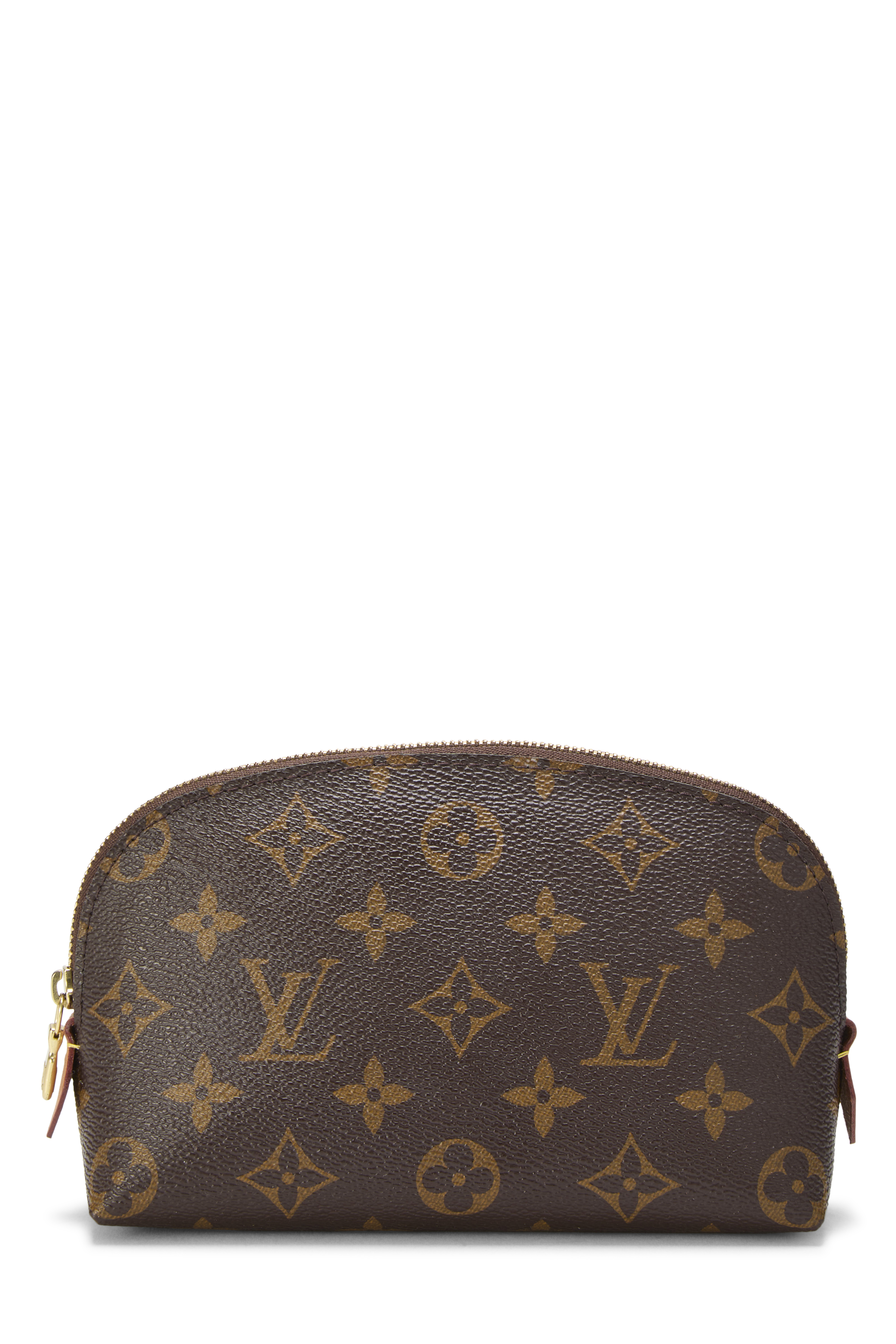 Women's Louis Vuitton Monogram Canvas Pochette Cosmetique in Brown