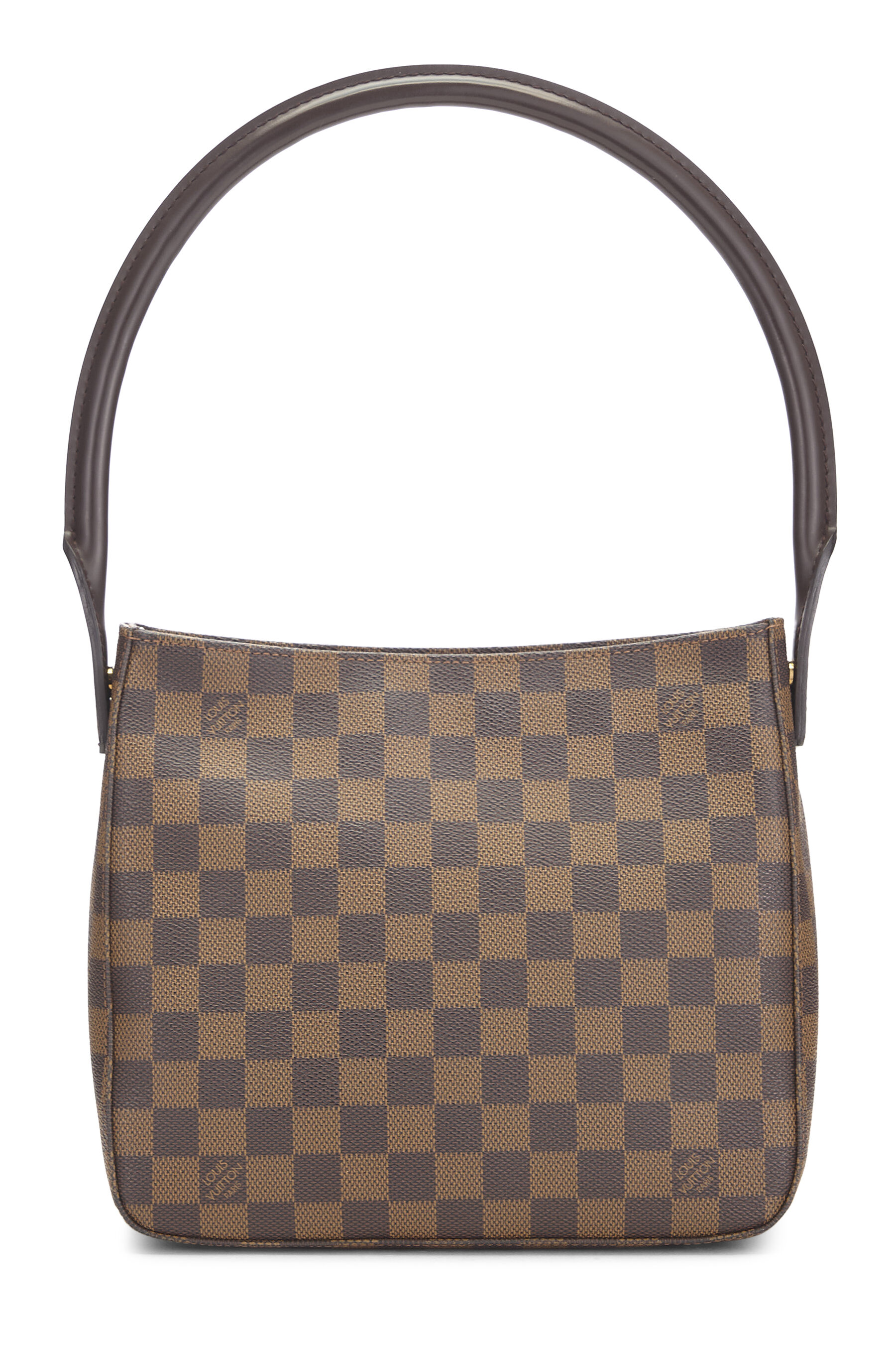 Women's Louis Vuitton Damier Ebene Looping MM Special Order in Brown MM