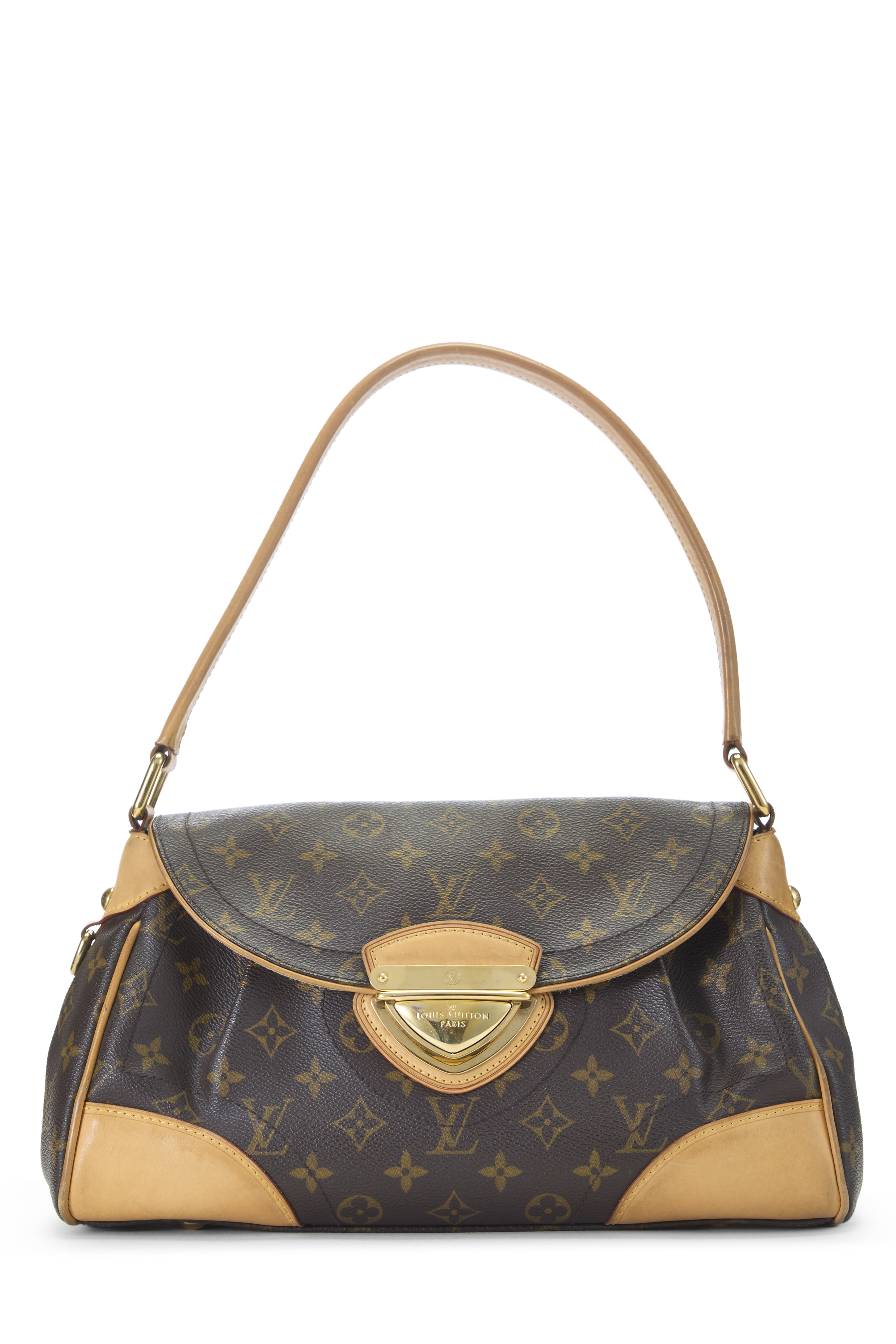 Women's Louis Vuitton Monogram Canvas Beverly MM in Brown MM