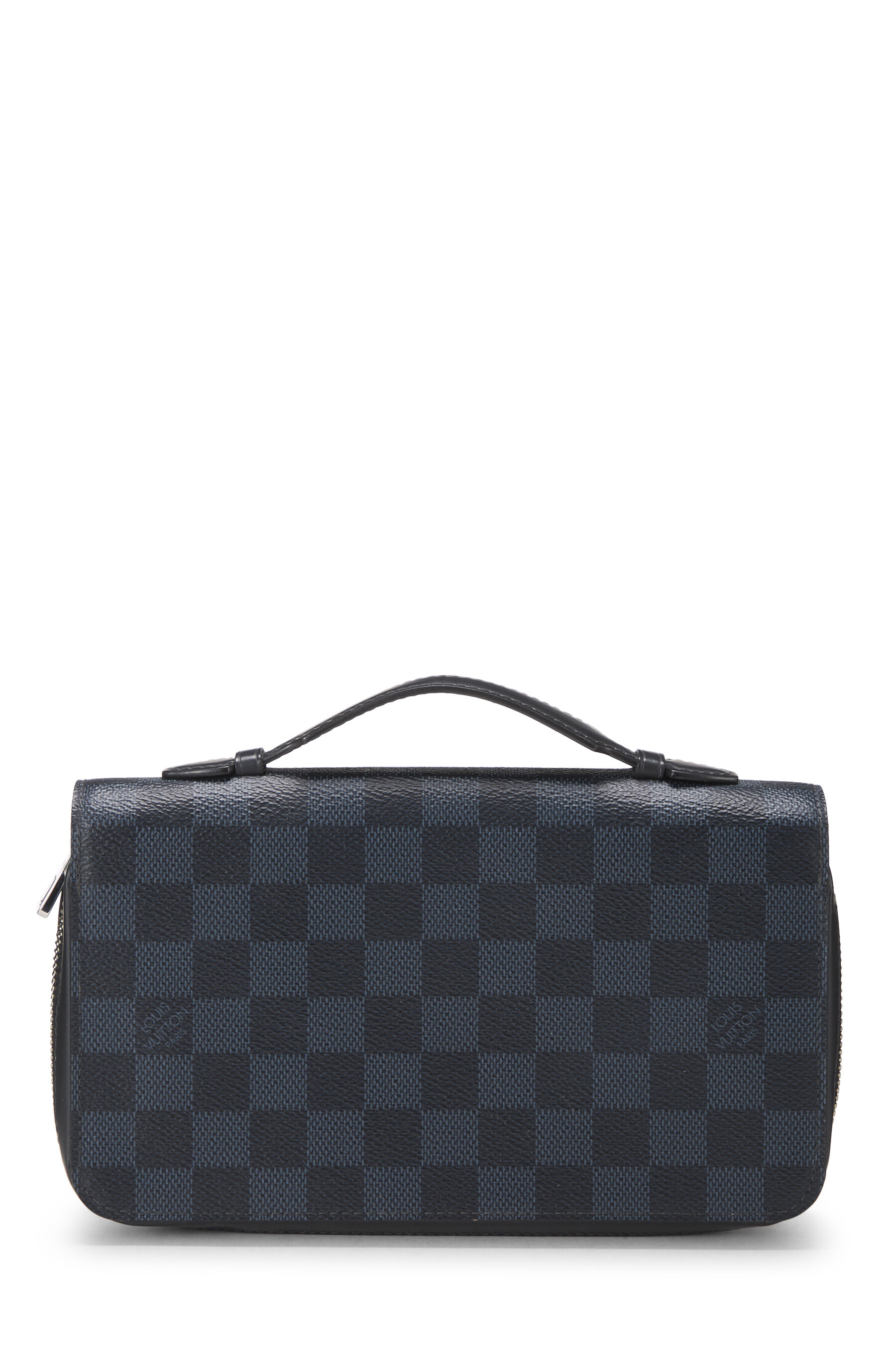 Women's Louis Vuitton Damier Cobalt Zippy XL in Blue