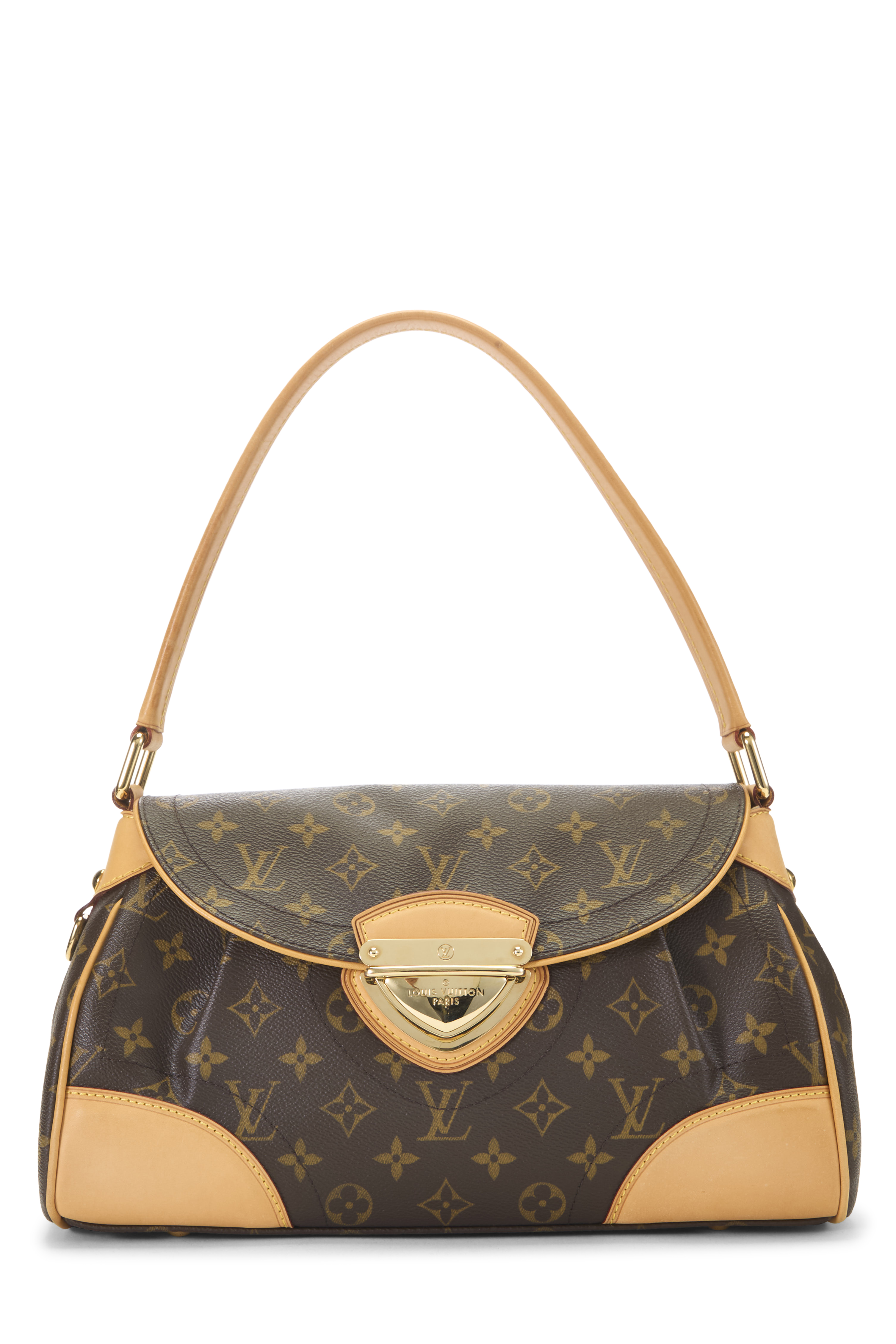 Women's Louis Vuitton Monogram Canvas Beverly MM in Brown MM