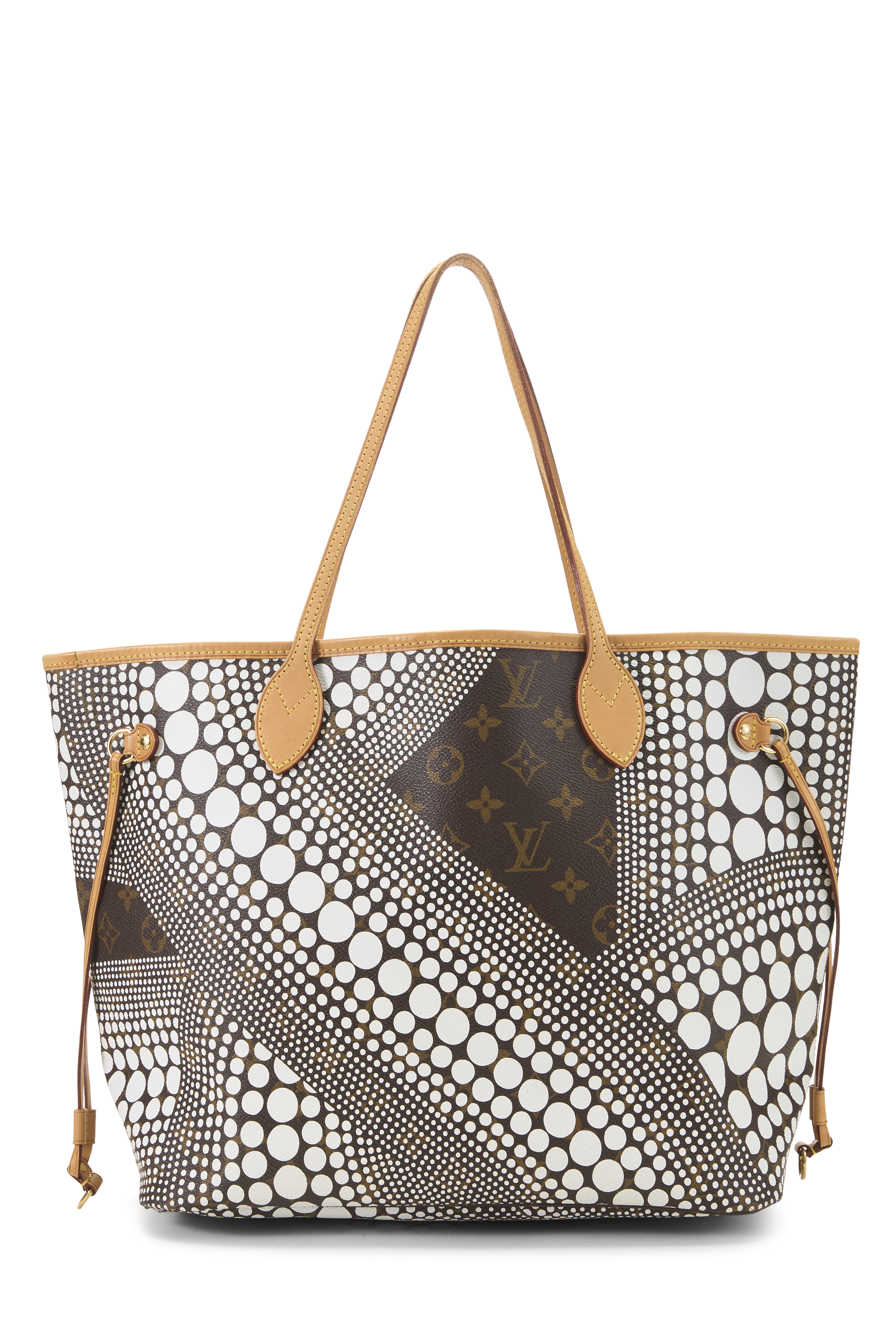 Women's Louis Vuitton Yayoi Kusama x Louis Vuitton Monogram White Infinity Dots Neverfull MM in White MM