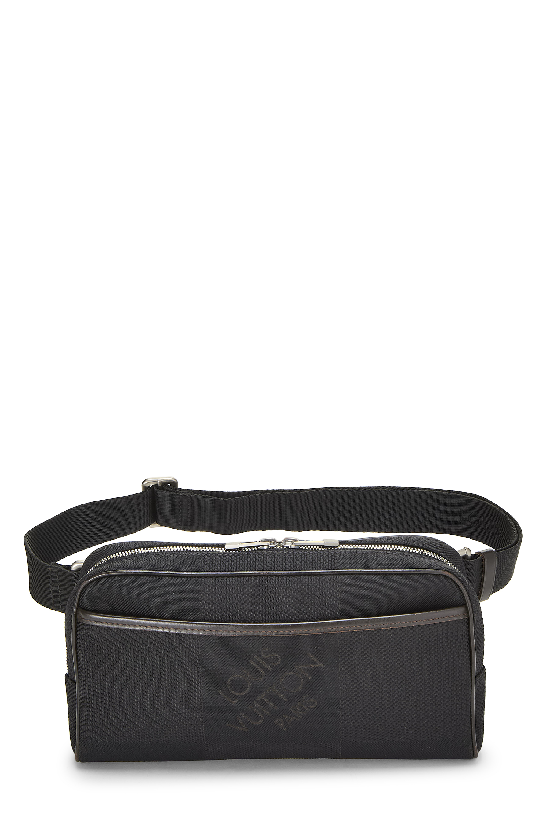 Women's Louis Vuitton Black Damier Geant Canvas Acrobat Belt Bag in Black