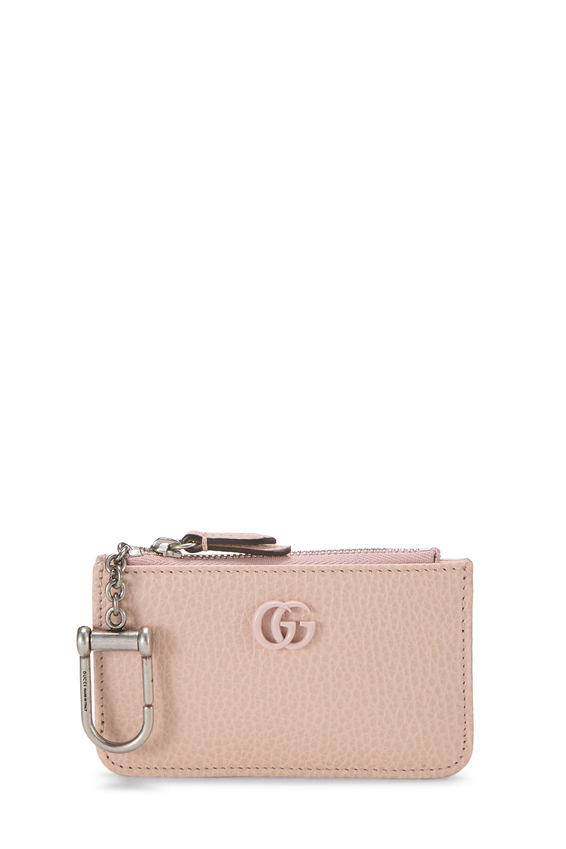Women's Gucci Pink Leather Card Holder in Pink