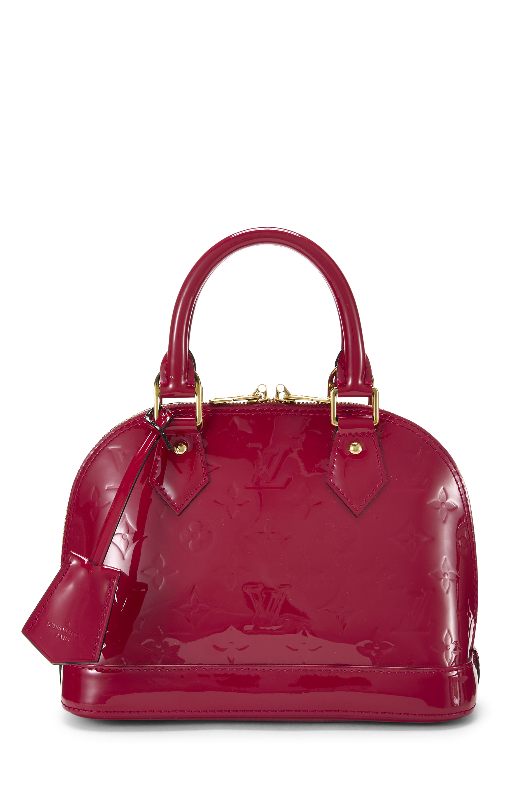 Women's Louis Vuitton Pink Vernis Alma BB NM in Pink BB