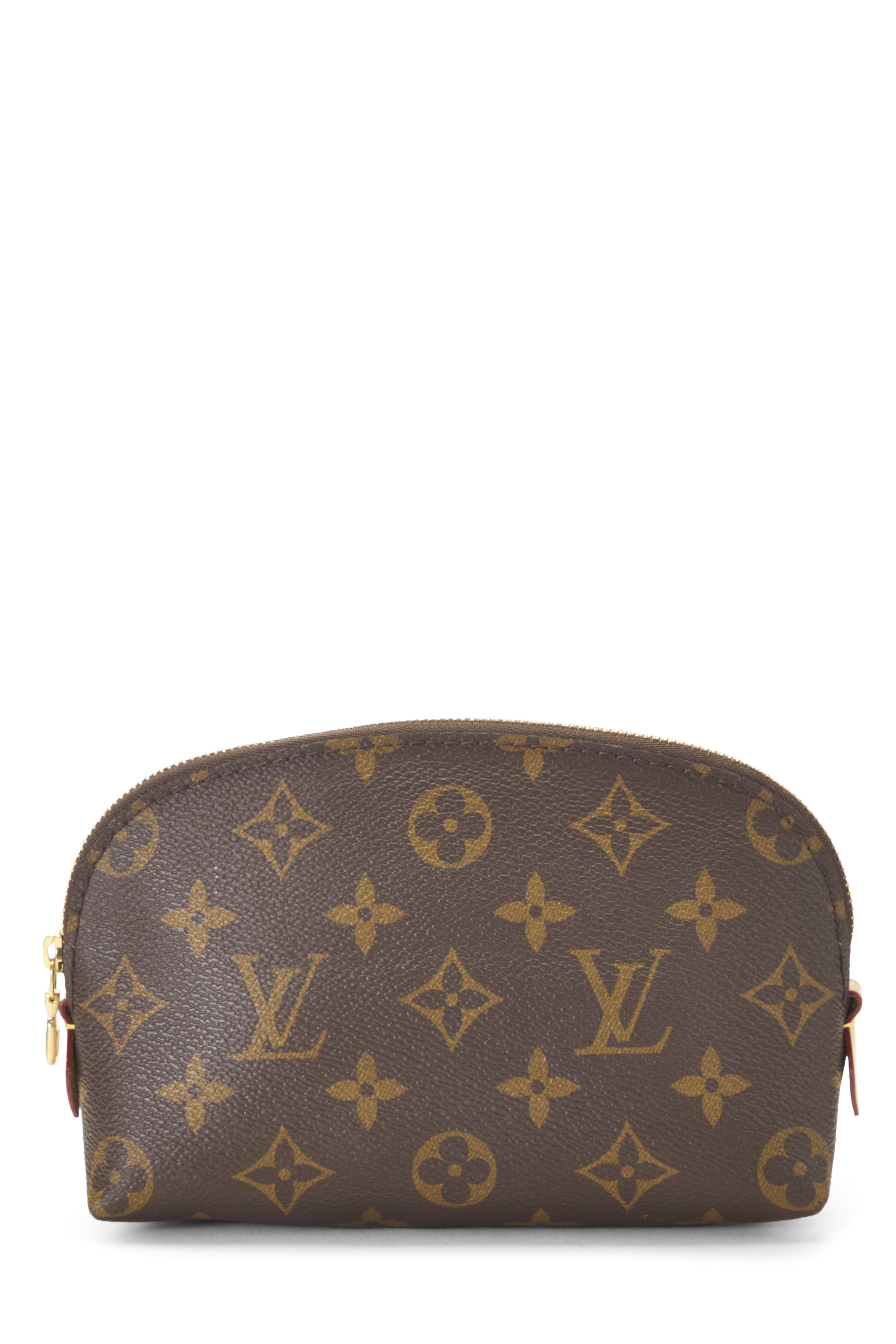 Women's Louis Vuitton Monogram Canvas Pochette Cosmetique in Brown