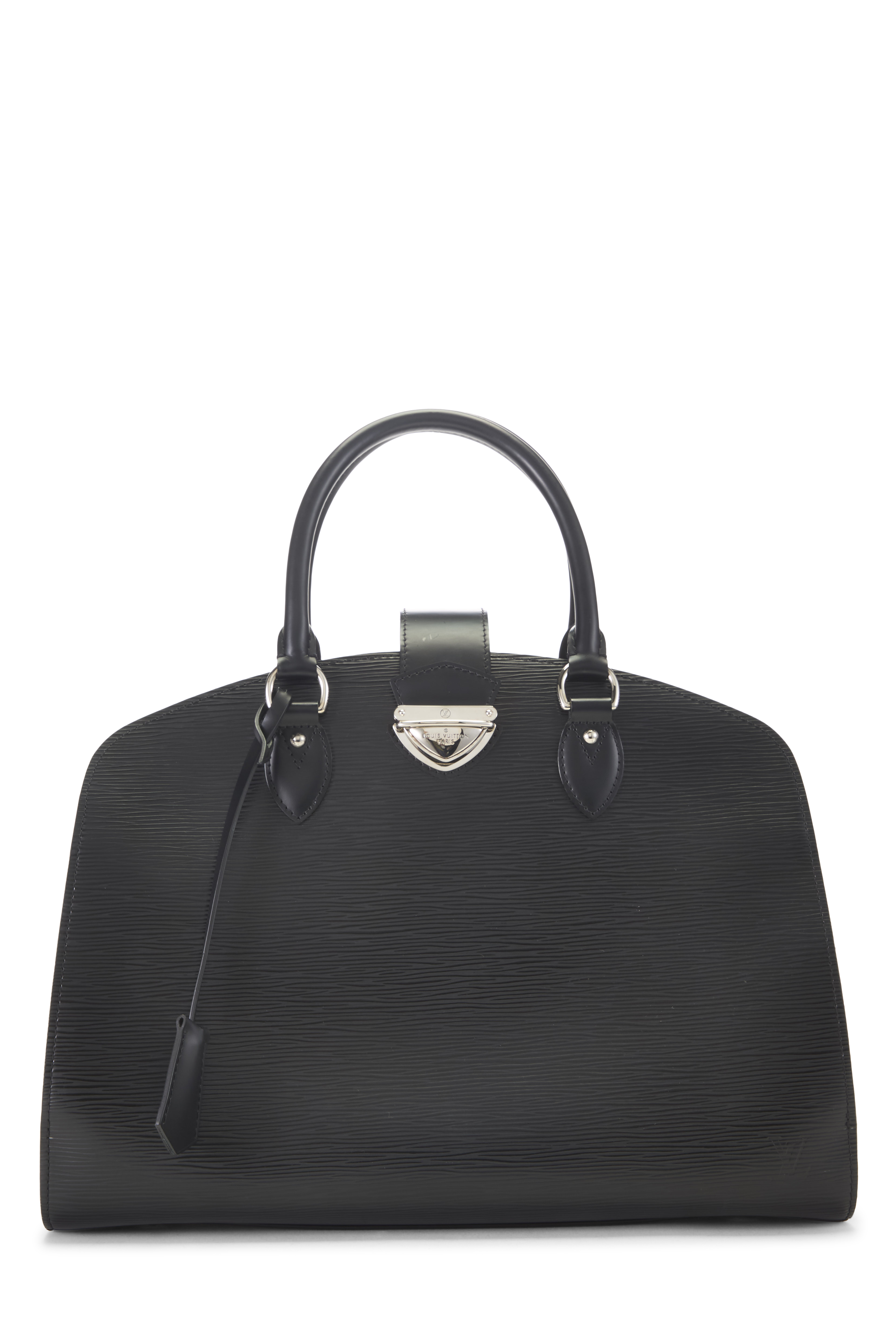 Women's Louis Vuitton Black Epi Pont Neuf GM in Black GM