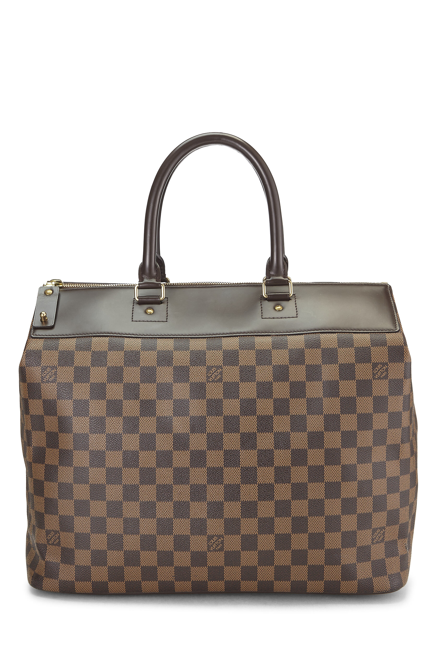 Women's Louis Vuitton Damier Ebene Greenwich PM in Brown PM