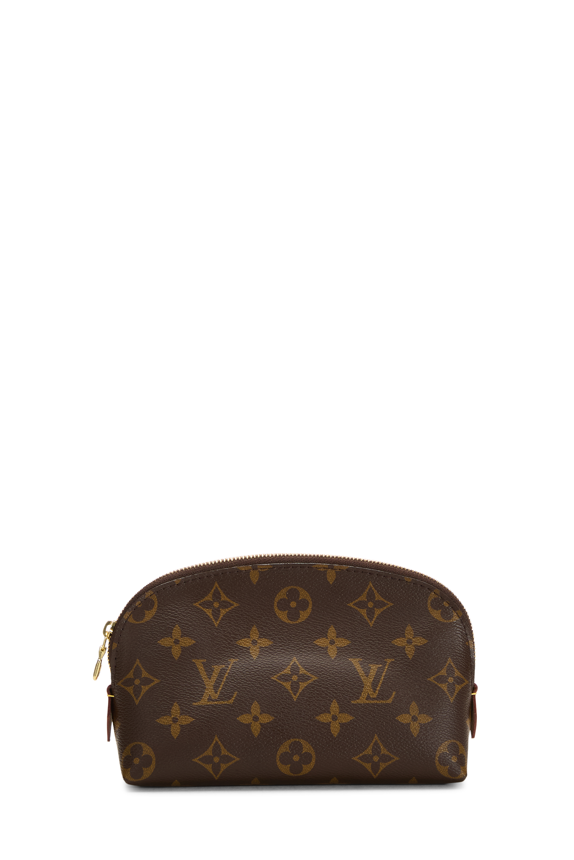 Women's Louis Vuitton Monogram Canvas Pochette Cosmetique in Brown